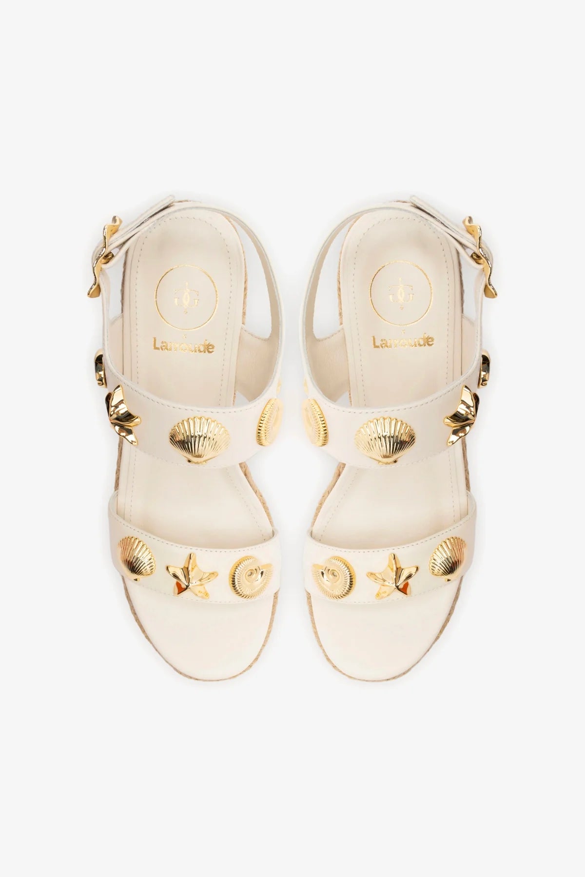 Madison Ivory Leather Espadrilles - Women's Comfortable Casual Summer Shoes for Beach, Vacation & Everyday Wear