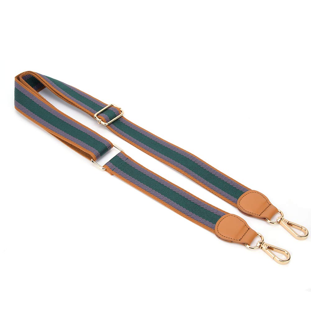 Tgoon Adjustable Handbag Strap - Premium Brown & Yellow Shoulder Strap for Messenger Bags, Crossbody Bags & Purses | Perfect for Work, Travel & Everyday Use