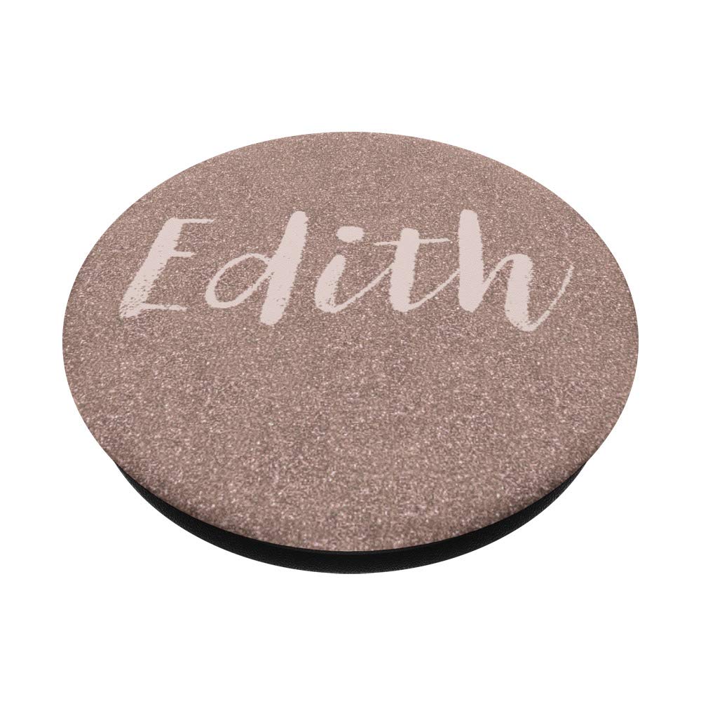 Edith Trendy Girl Phone Accessory - Stylish PopSockets Grip & Stand for Phones & Tablets - Perfect for Home, Office, and Travel Use