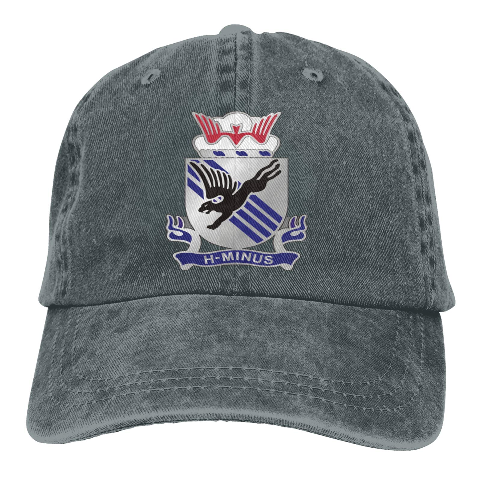 505th Parachute Infantry Regiment Cowboy Hat | Vintage Denim Dad Jeans Baseball Cap | Adjustable Plain Fit Hat for Men | Military Style Outdoor & Casual Wear