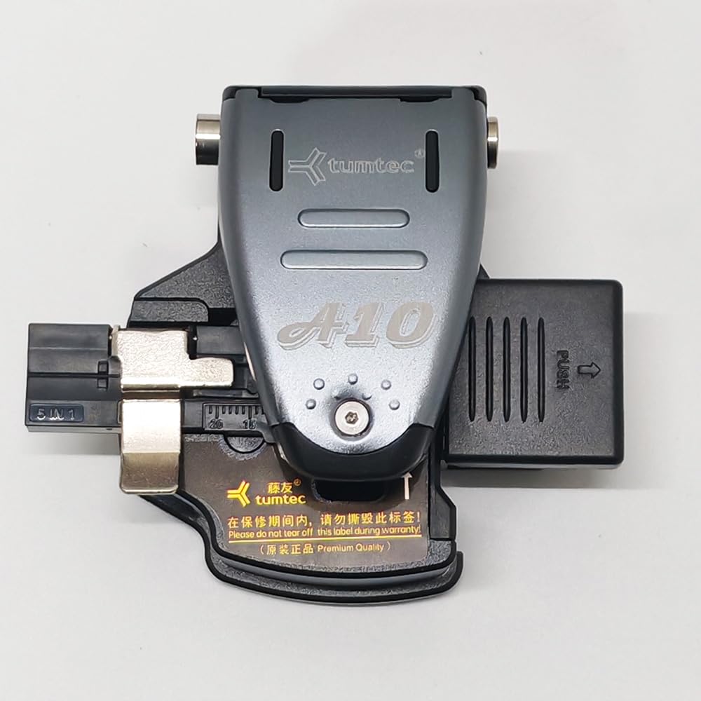 TUMTEC A10 One-Step Fiber Optic Cutter Kit - FTTH Cable Cutting Knife & Fusion Splicer Tool - Perfect for Fiber Optic Installation, Maintenance, and Network Repair