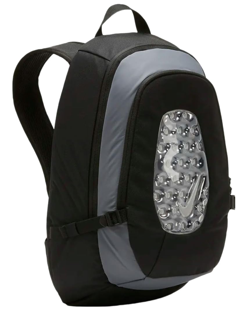 Nike Air Backpack Unisex - Lightweight Durable School & Travel Backpack (Black/Iron Grey/White) for College, Gym, Hiking & Everyday Use