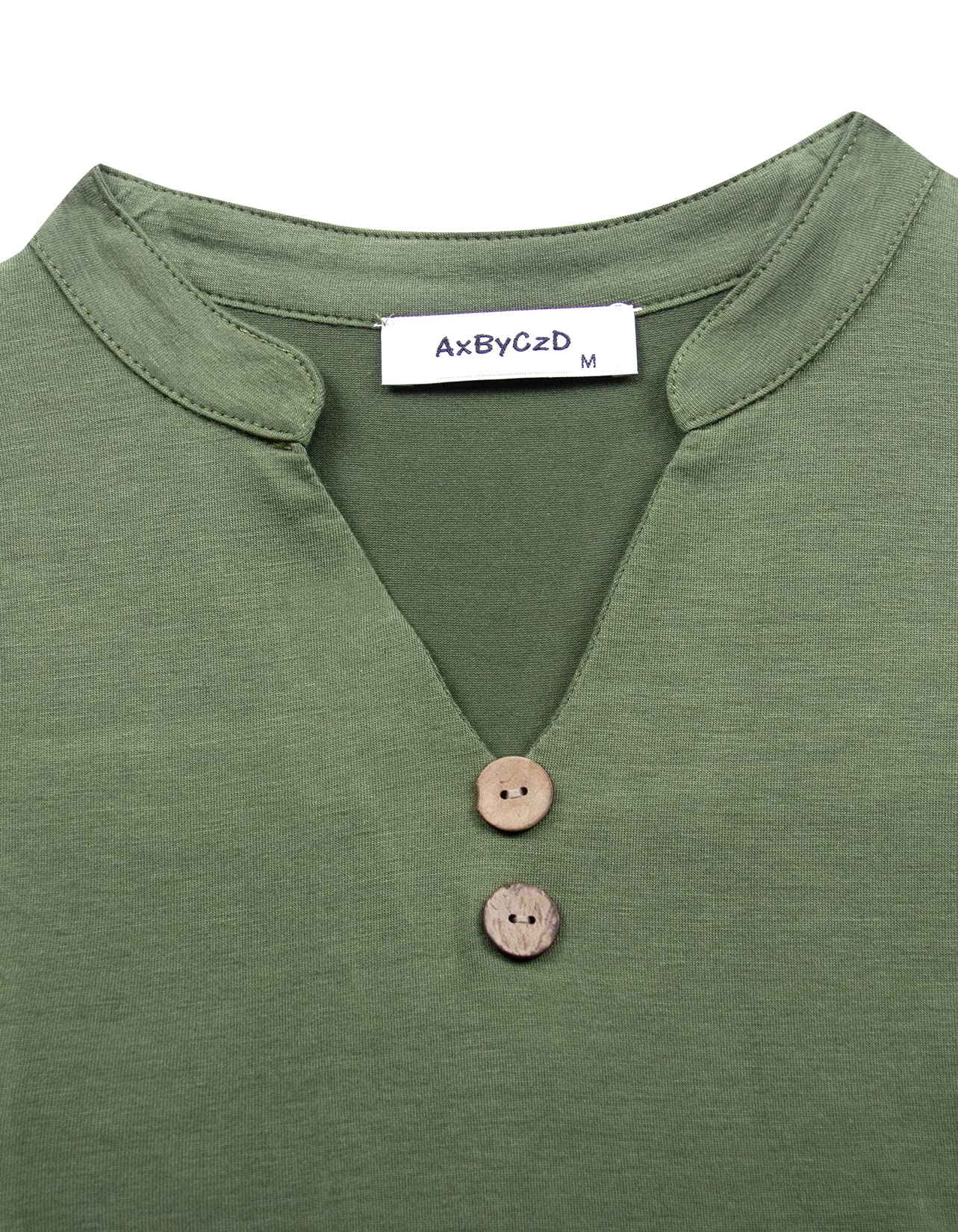 Women's Short Sleeve Shirts - Elegant Ruched V-Neck Tops for Casual & Dressy Occasions | Perfect for Office, Date Night & Summer Outfits