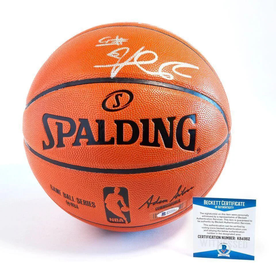 De'Aaron Fox Sacramento Kings Autographed Basketball - Signed Kentucky NBA BAS COA - Perfect for Collectors, Fans, and Sports Memorabilia Displays
