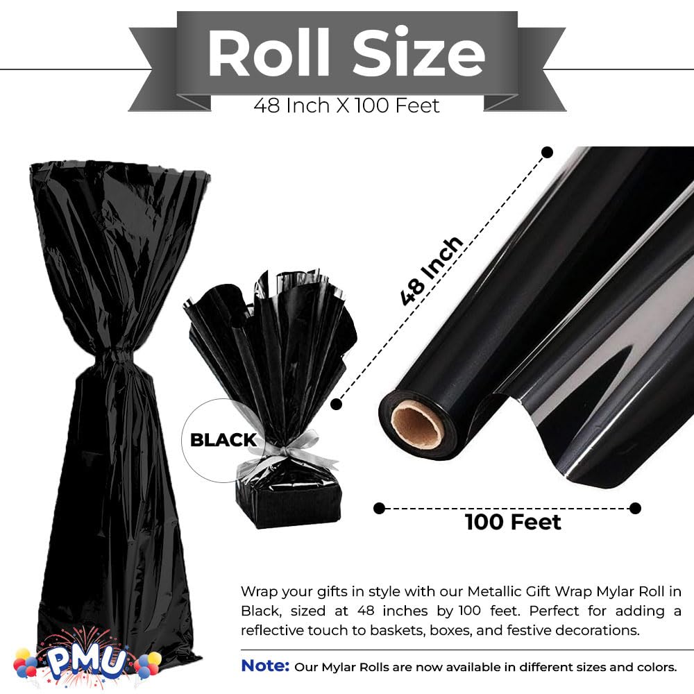 Premium PMU Gift Wrap Mylar Roll - 48