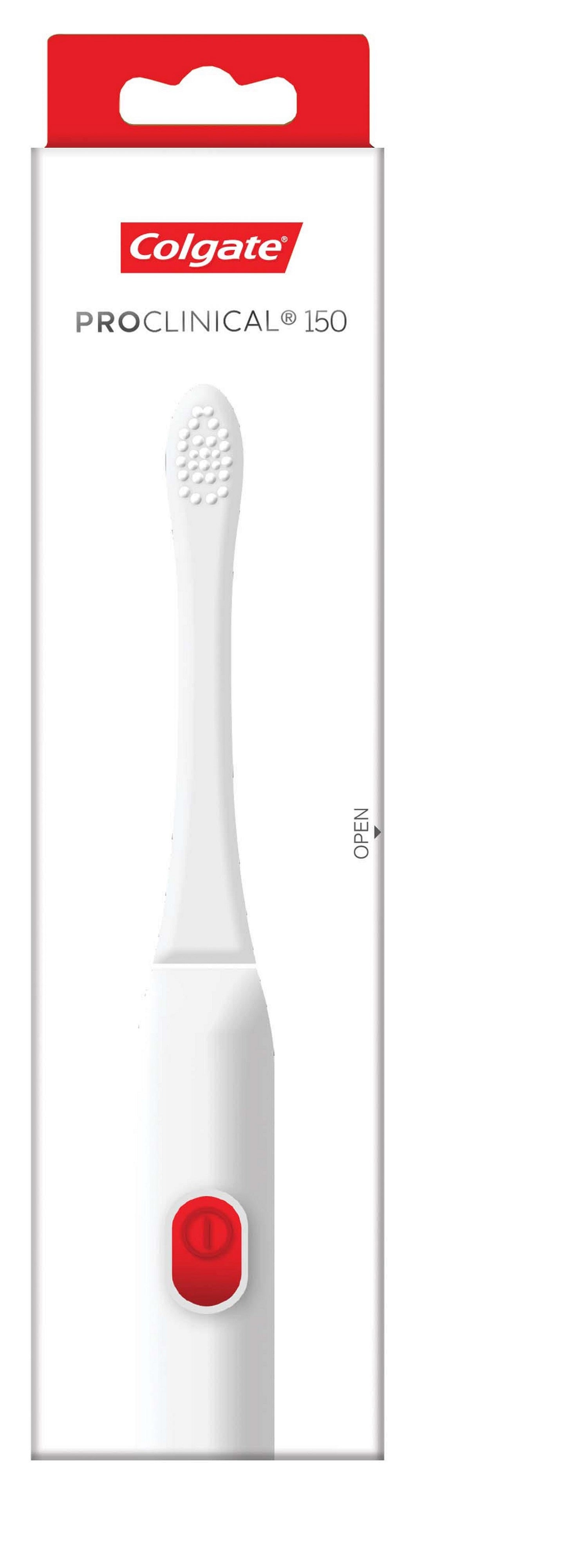 Colgate Pro Clinical B150 Smart Sonic Electric Toothbrush - Whitening & Plaque Removal for Oral Care at Home & Travel