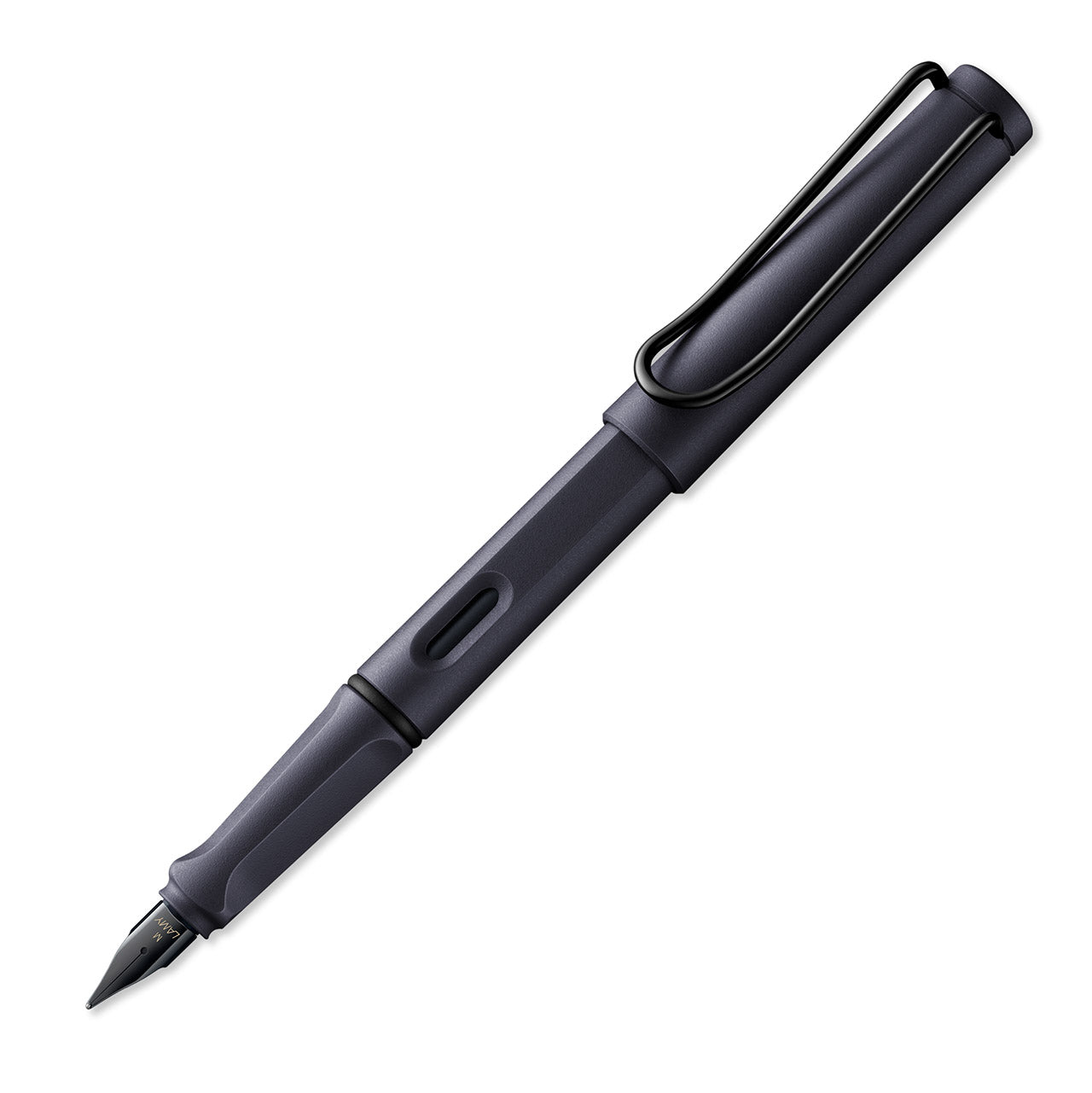 Premium Safari Steel Black Special Edition Fountain Pen - Luxury Writing Instrument for Professionals, Calligraphy & Gift Giving