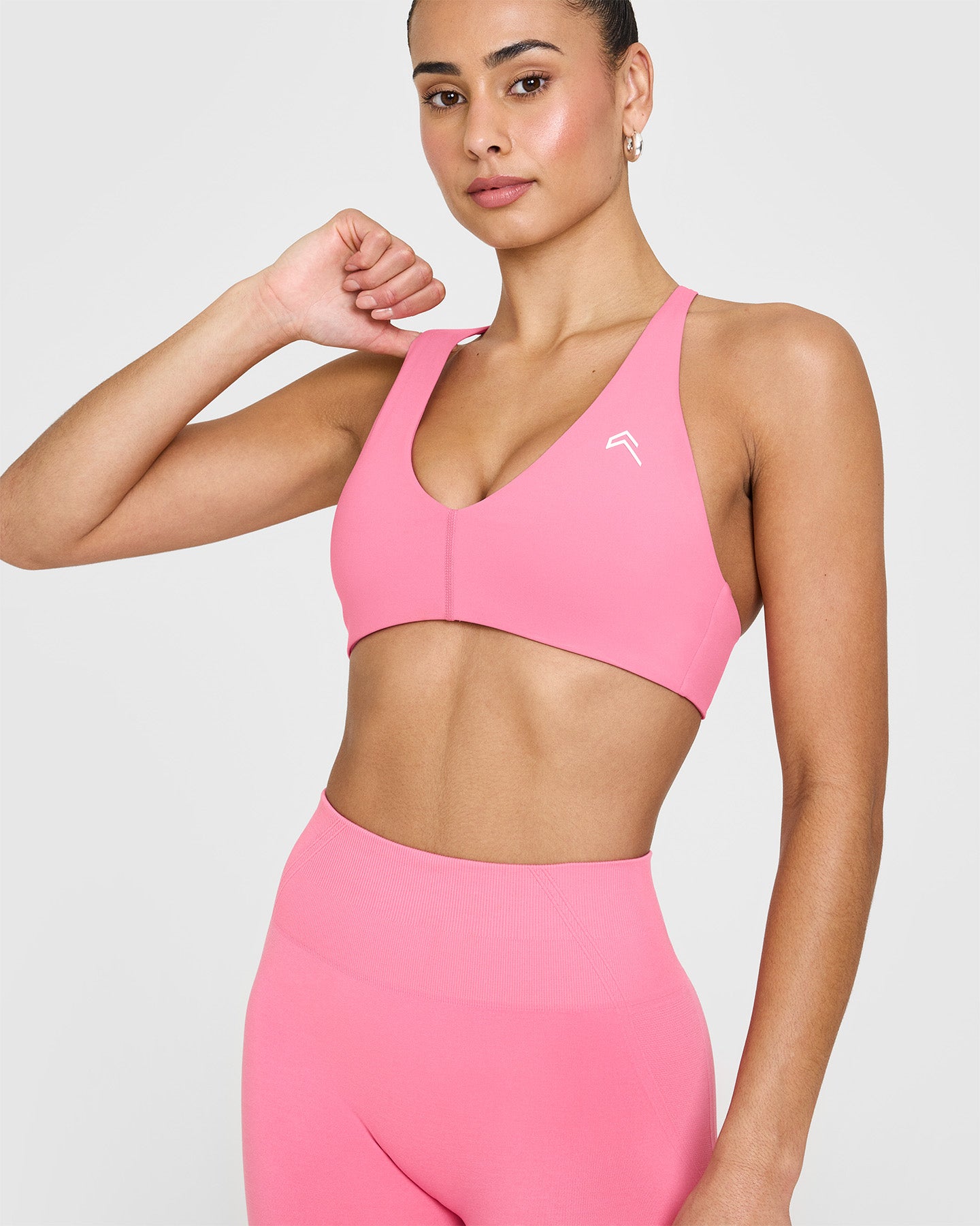 Unified Micro Bralette - Seamless Comfort Bra in Peony Pink | Perfect for Yoga, Lounge & Everyday Wear