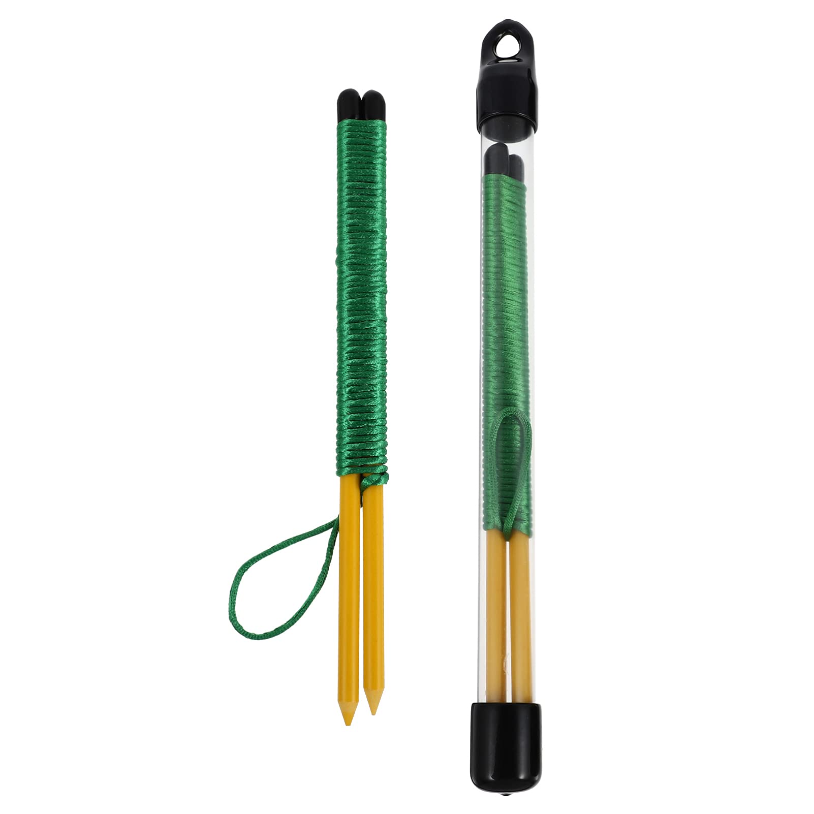 BESPORTBLE 2 Pack Golf Swing Trainer - Alignment Sticks & Swing Aid for Golf Practice - Perfect for Driving Range & Backyard Training - Improve Accuracy & Consistency in Your Golf Game