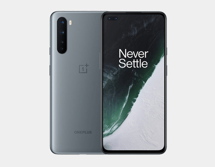OnePlus Nord 5G Smartphone (AC2003) - 128GB Storage, 8GB RAM, Dual SIM, GSM Unlocked, Gray Onyx - Perfect for Travel, Work & Gaming