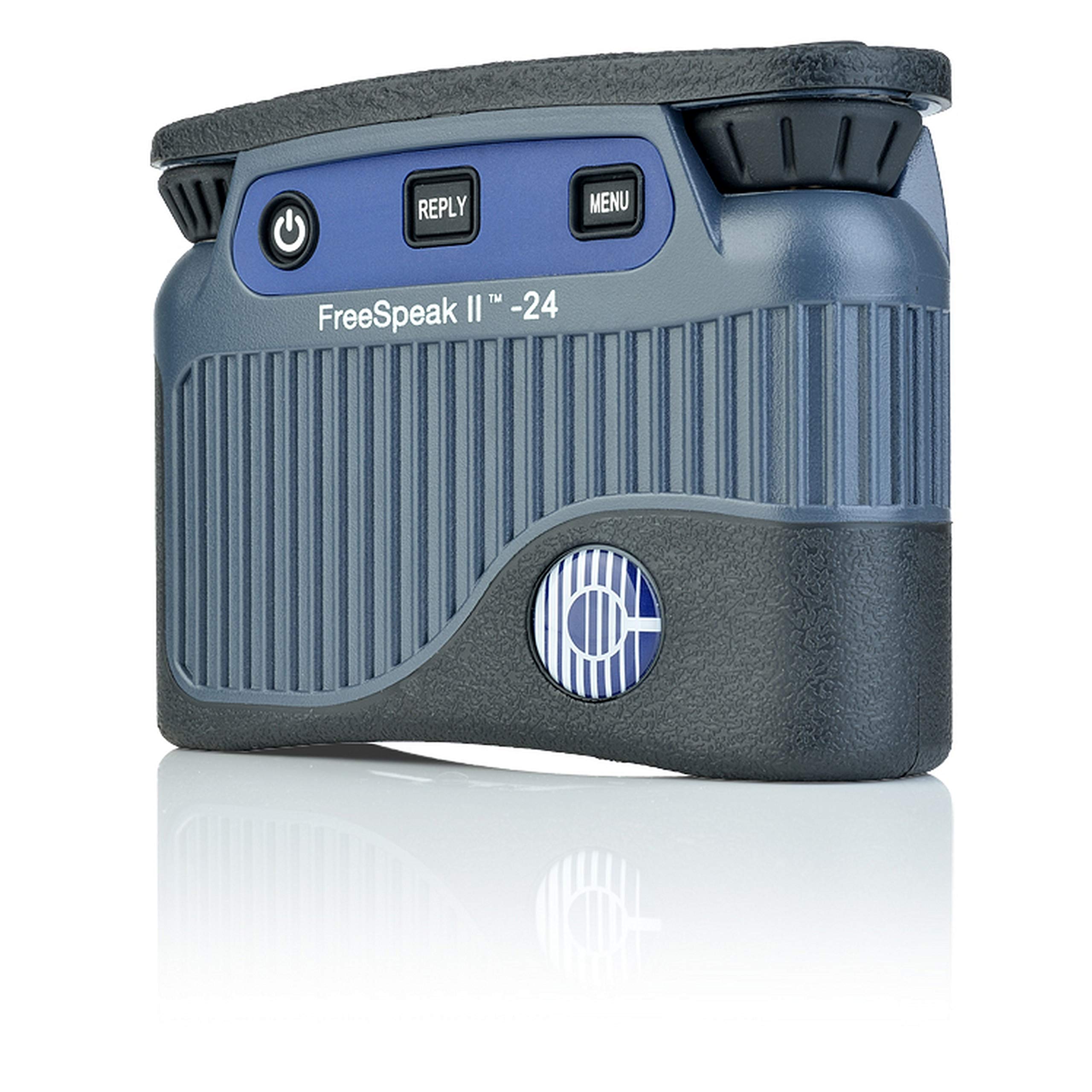 Clear-Com FSII-BP24-X7 FreeSpeak II 2.4GHz Digital Wireless Beltpack with XLR-7M Headset Connector - Professional Wireless Intercom System for Theater, Broadcast & Live Events