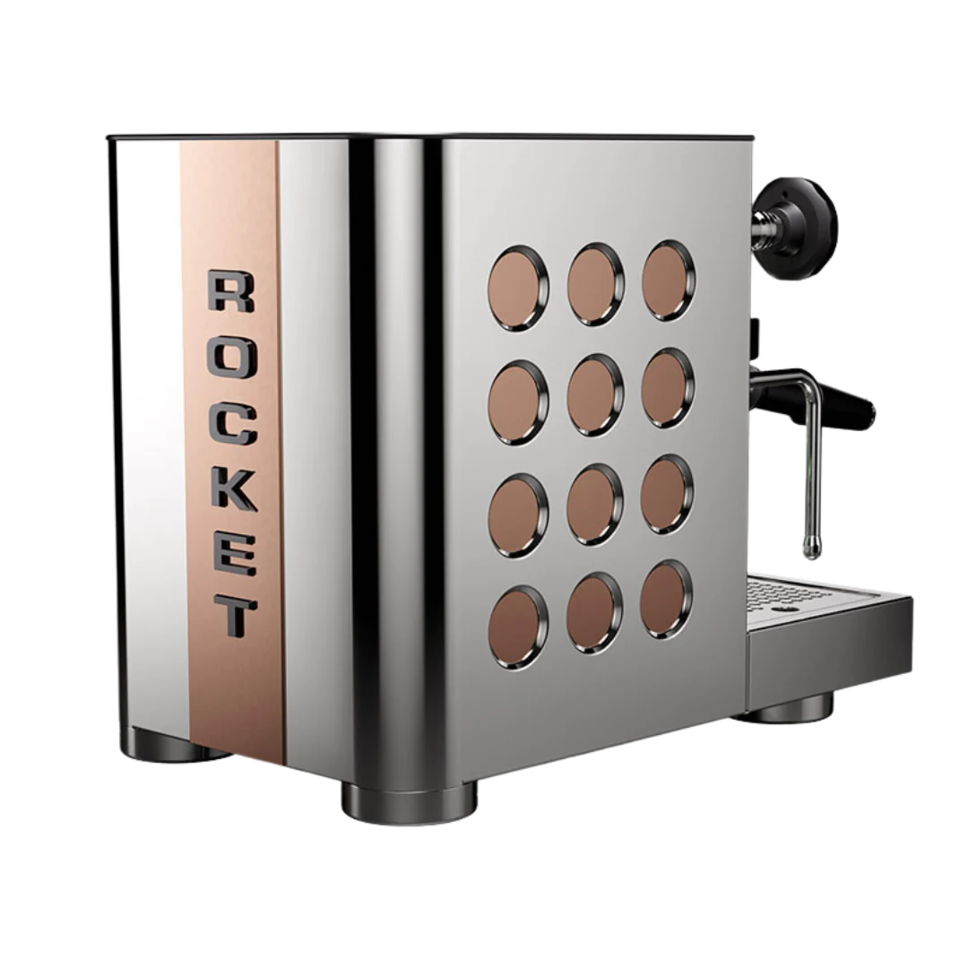 Rocket Espresso Appartamento TCA Stainless Steel Espresso Machine - Premium Home & Office Coffee Maker for Barista-Quality Drinks