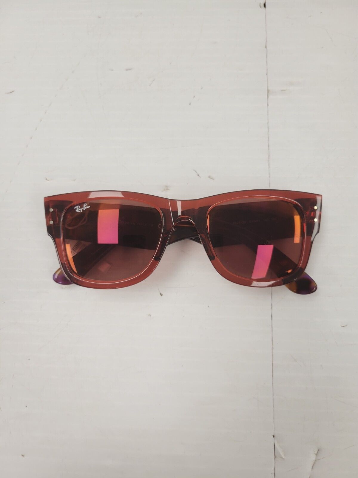 RayBan Mega Wayfare Sunglasses - Polarized UV Protection Aviator Style for Men & Women - Perfect for Driving, Beach, and Outdoor Activities