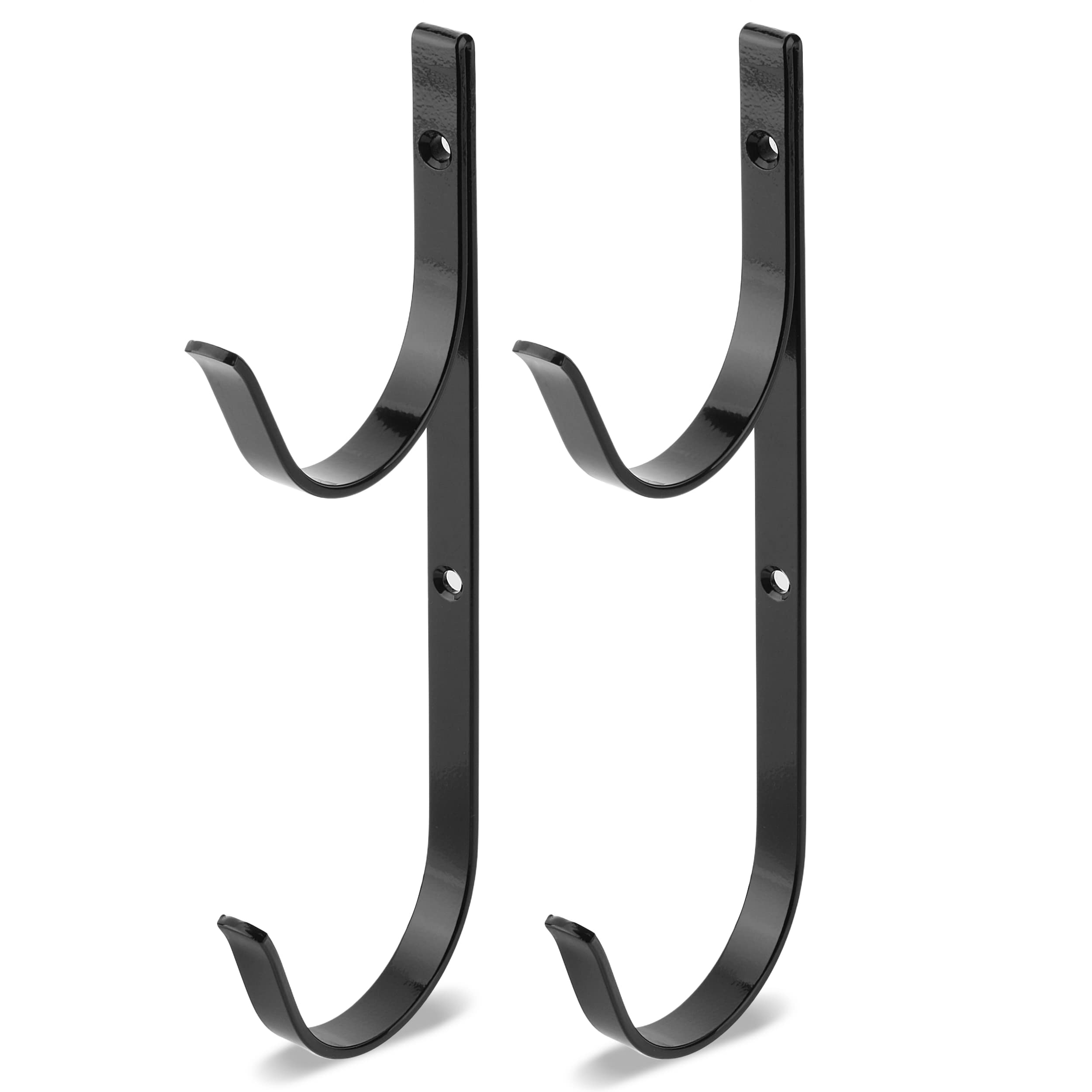 2 Pack UNCO Pool Pole Hanger - Heavy Duty Pool Hooks for Poles & Hoses, Durable Pool Equipment Hooks for Cleaning Tools & Supplies - Perfect for Inground & Above Ground Pool Accessories Organization