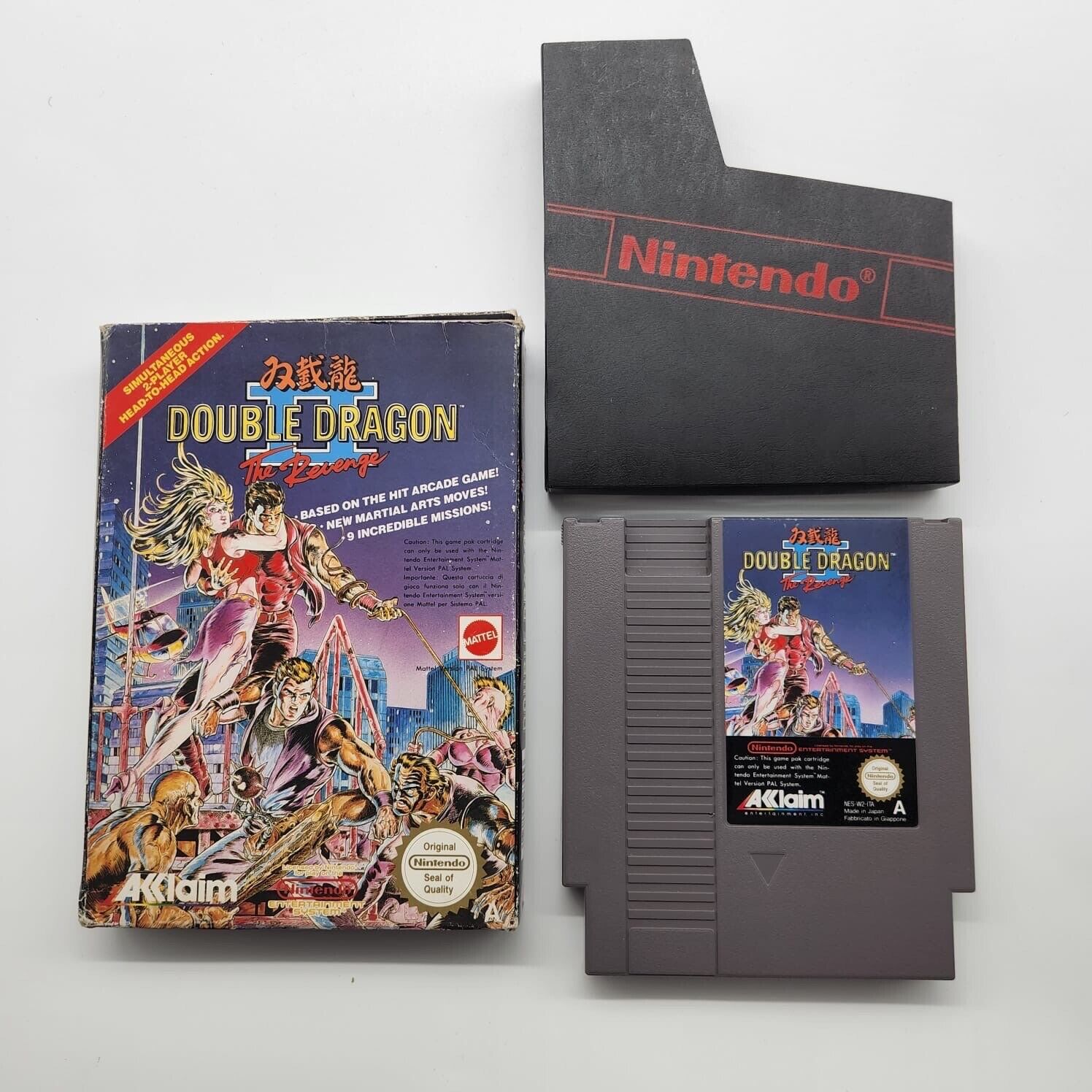 Double Dragon II Nintendo NES Game - Complete Boxed Edition - Classic Retro Video Game for Collectors & Gamers - Perfect for Nostalgic Gaming Nights & Retro Gaming Collections