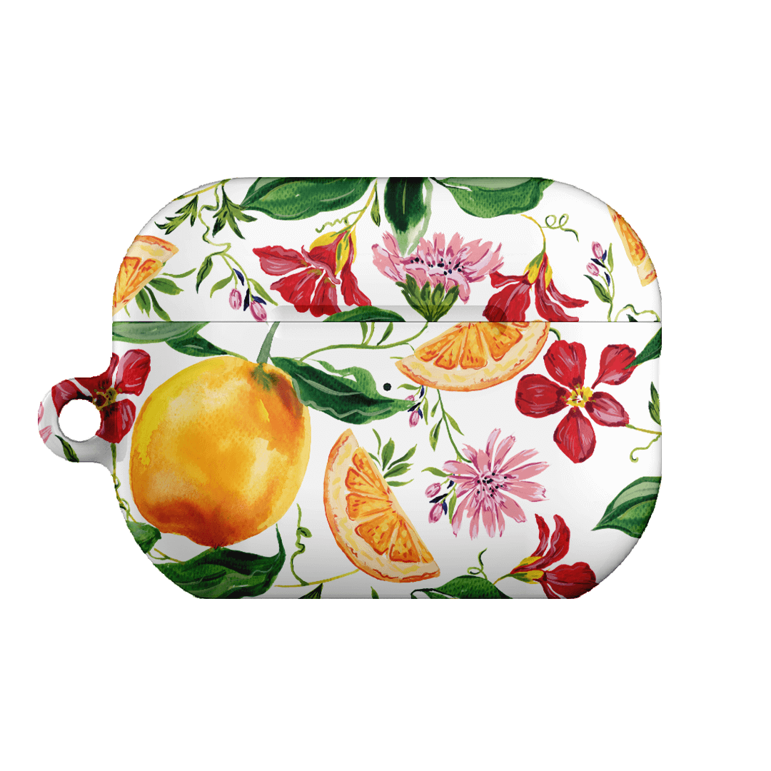 Sweet Orange AirPods Pro Case - Shockproof Protective Cover with Keychain for Apple AirPods Pro 2/1 - Perfect for Gym, Travel & Everyday Use