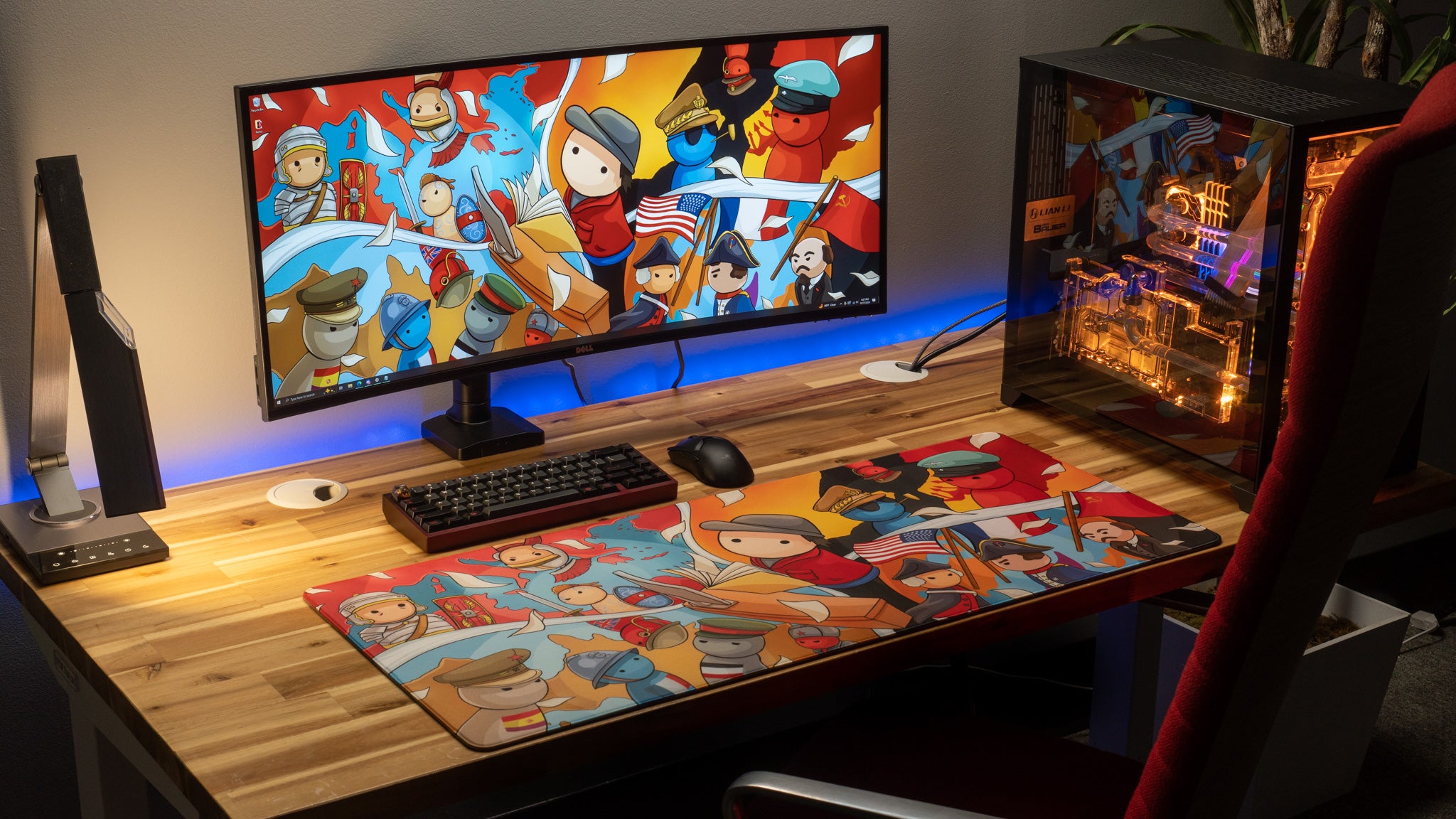 AlternateHistoryHub The Codyverse Limited Edition Gaming Desk Mat & Mouse Pad - Content Creator Collaboration for Gamers & Streamers | Perfect for PC Gaming Setup & Streaming Studio