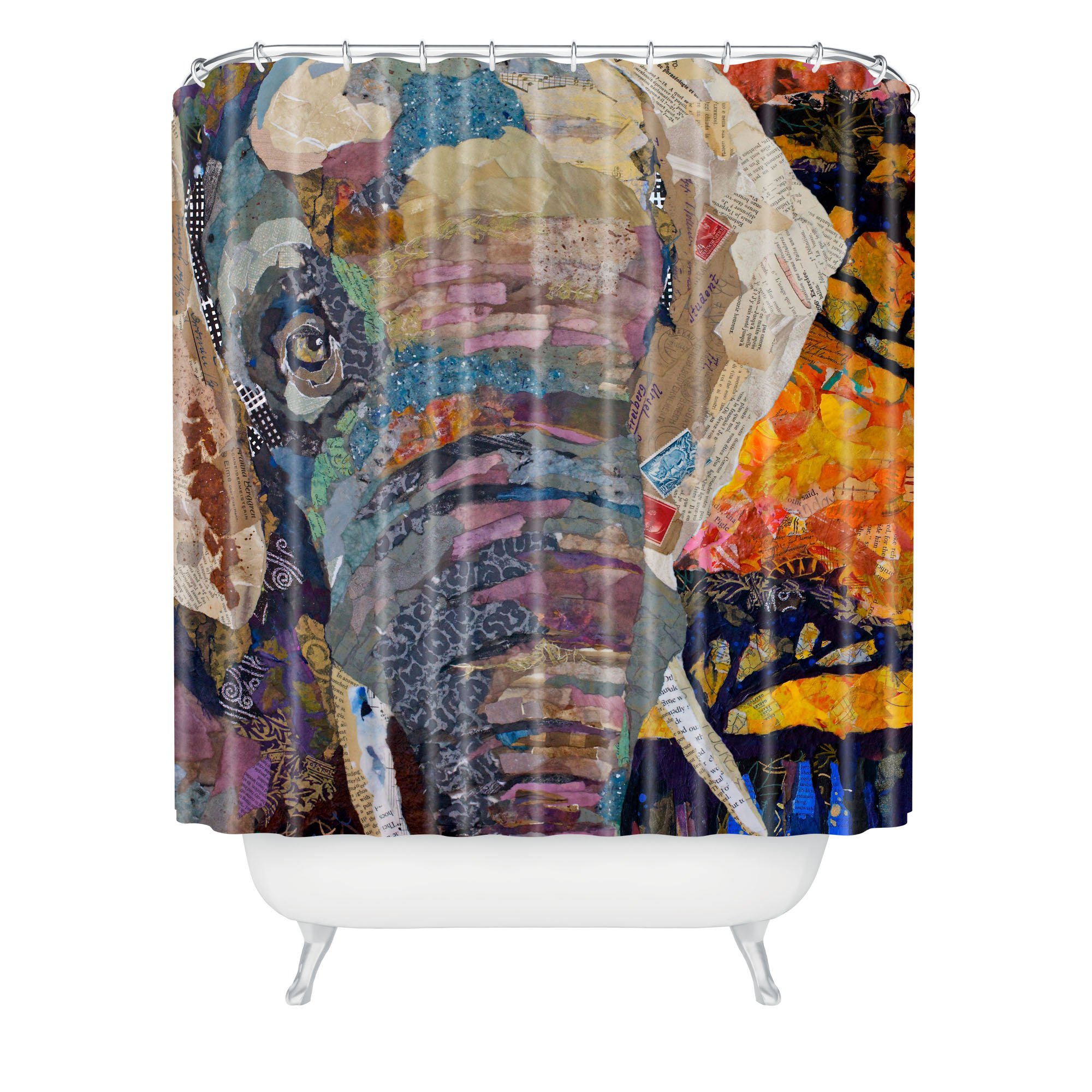 Deny Designs Elephant Shower Curtain - 69