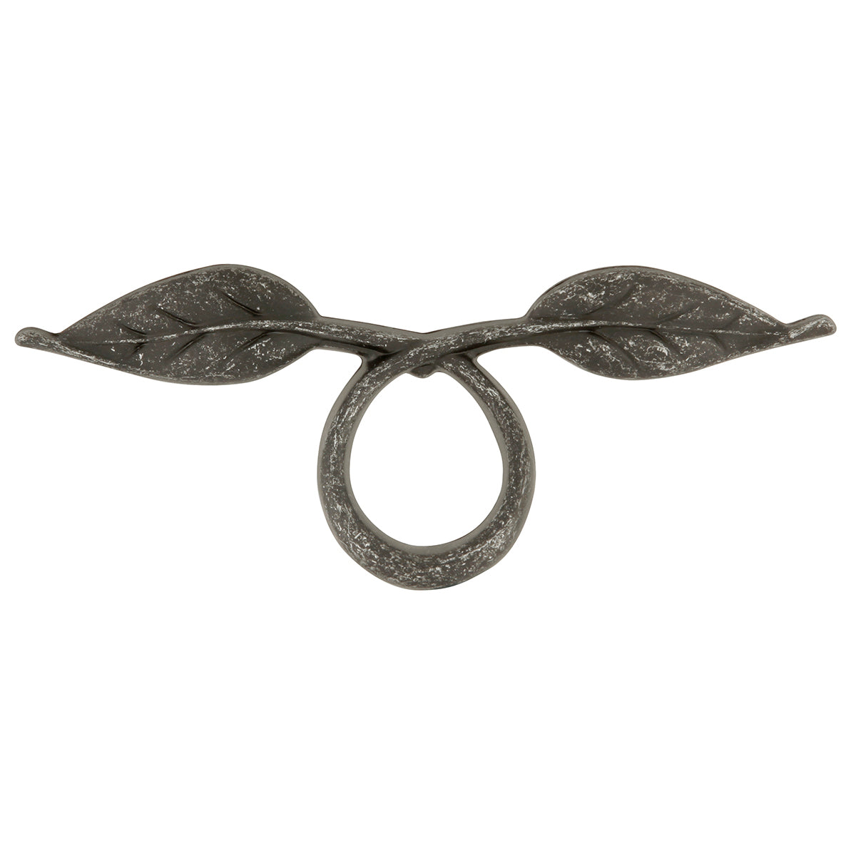 Vibra Pewter Finish 3 Inch Center to Center Natural Accents Pull Loop - Perfect for Cabinets, Drawers & Furniture Hardware Upgrades