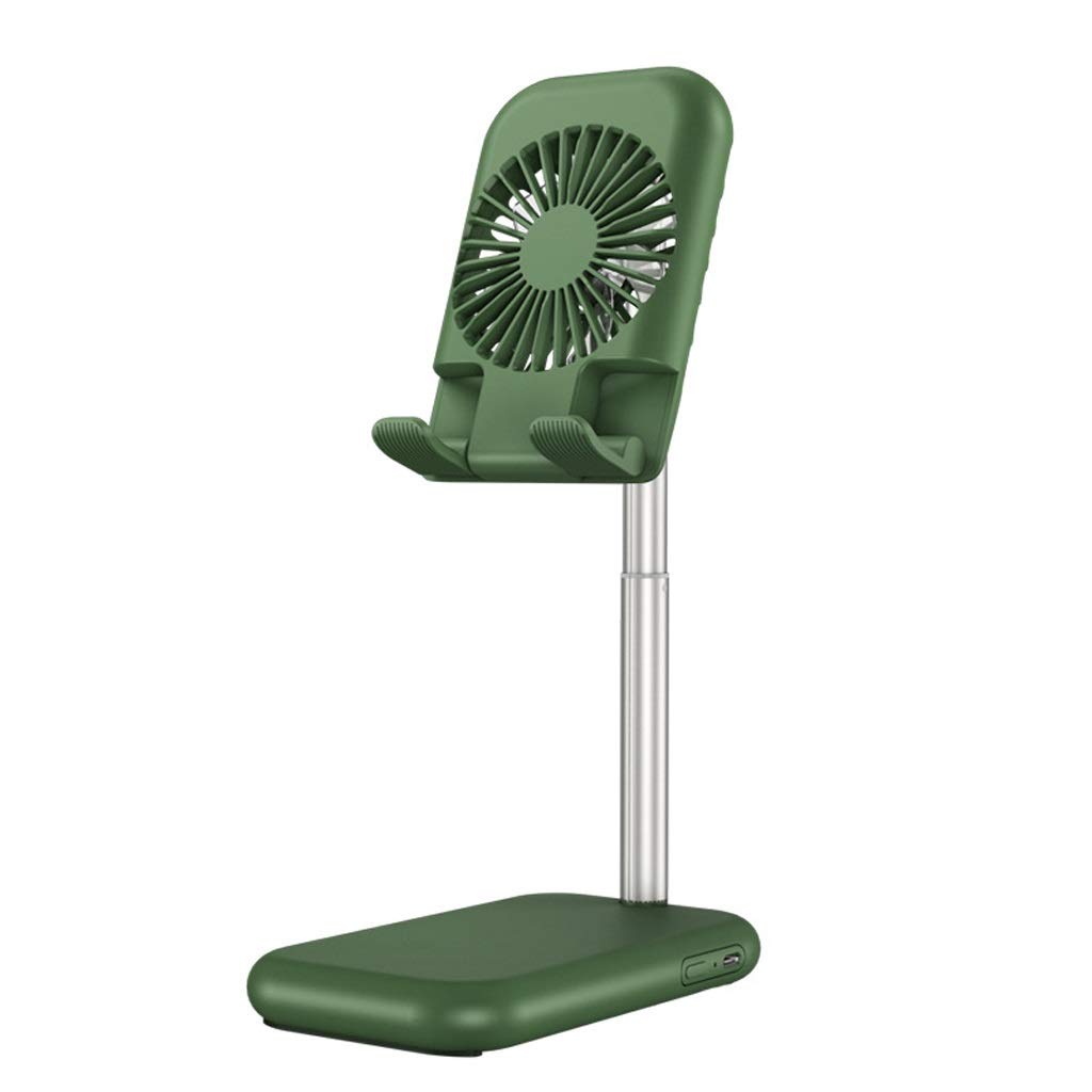 Adjustable Telescopic Phone Stand Holder - Universal Smartphone & Tablet Desktop Stand, Durable Metal Support (Green) - Perfect for Work, Study, Video Calls & Hands-Free Viewing
