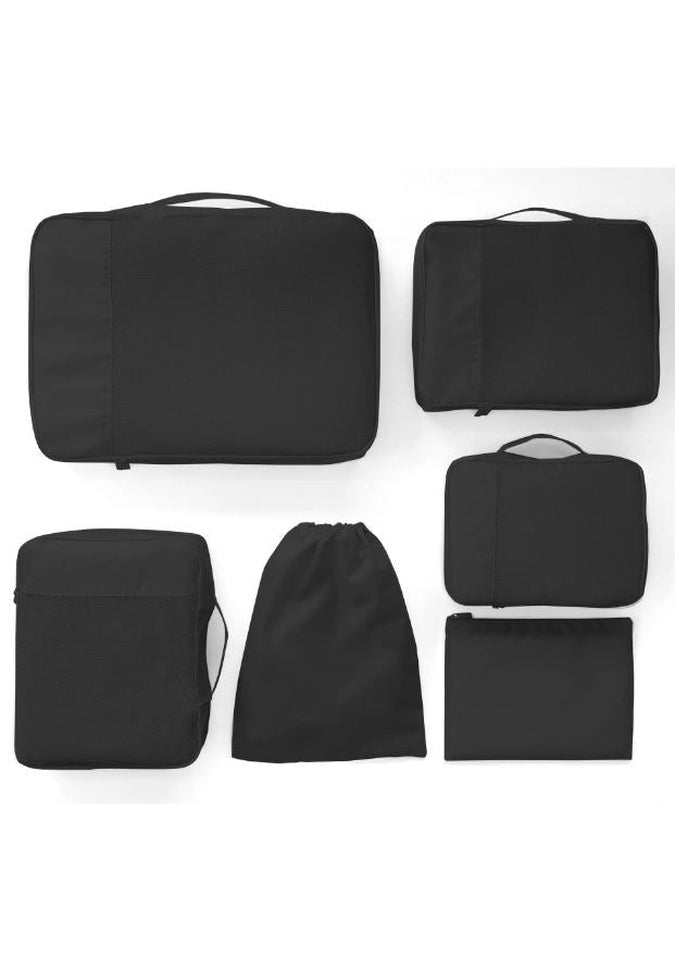 Premium Mytagalongs Packing Pods Set of 6 - Space Saving Travel Organizers for Toiletries, Cosmetics & Jewelry | Perfect for Vacations, Business Trips & Daily Use