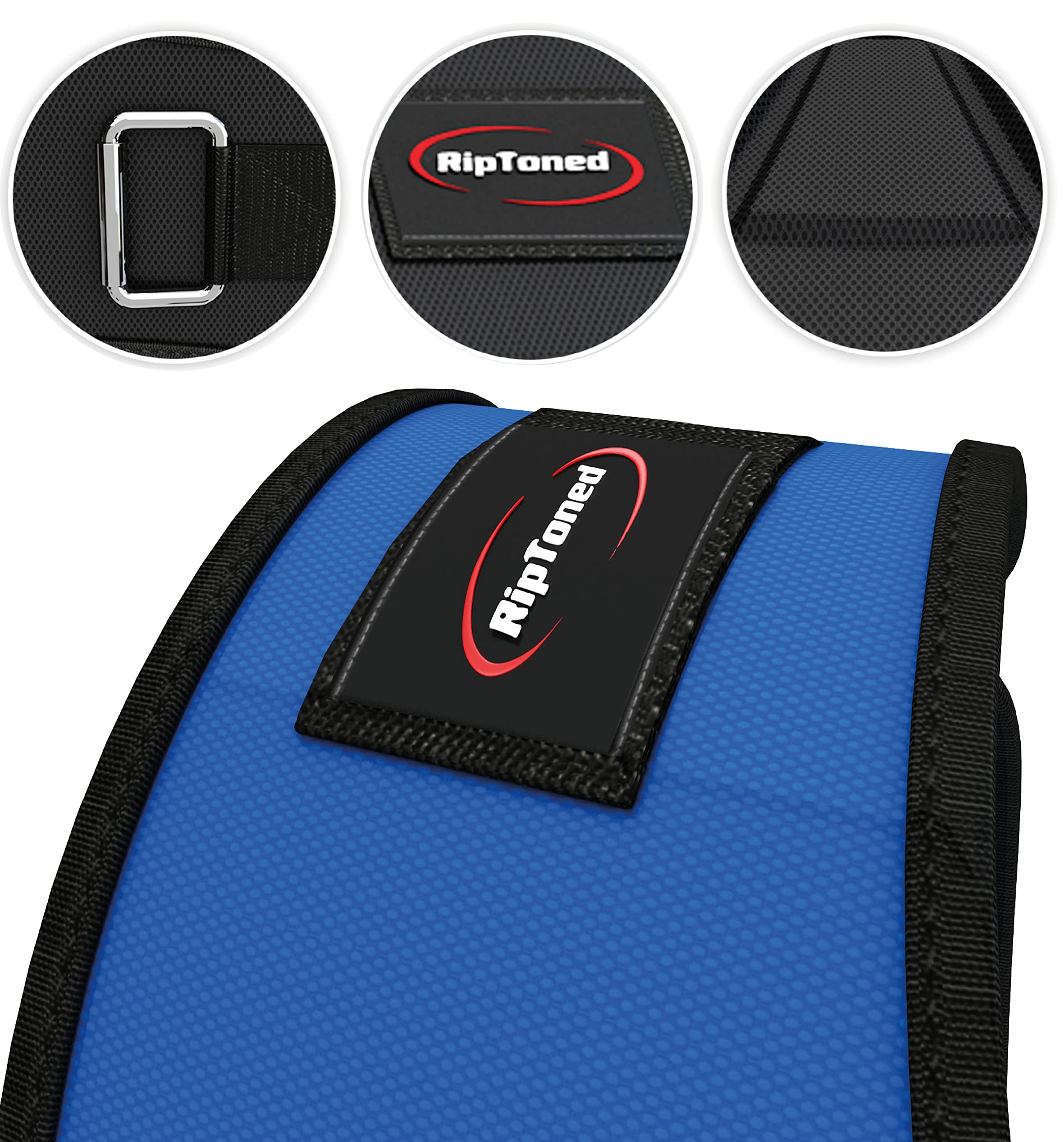 Rip Toned Weight Lifting Belt for Men & Women - Premium Powerlifting & Bodybuilding Support Belt - Ideal for Squats, Deadlifts, Bench Press & Strength Training - Perfect for Gym, CrossFit & Home Workouts