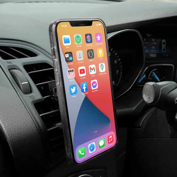 LBT Magnetic Car Phone Mount - Strong Vent Clip Holder for iPhone, Samsung & Smartphones - Perfect for Driving, Navigation & Hands-Free Calls