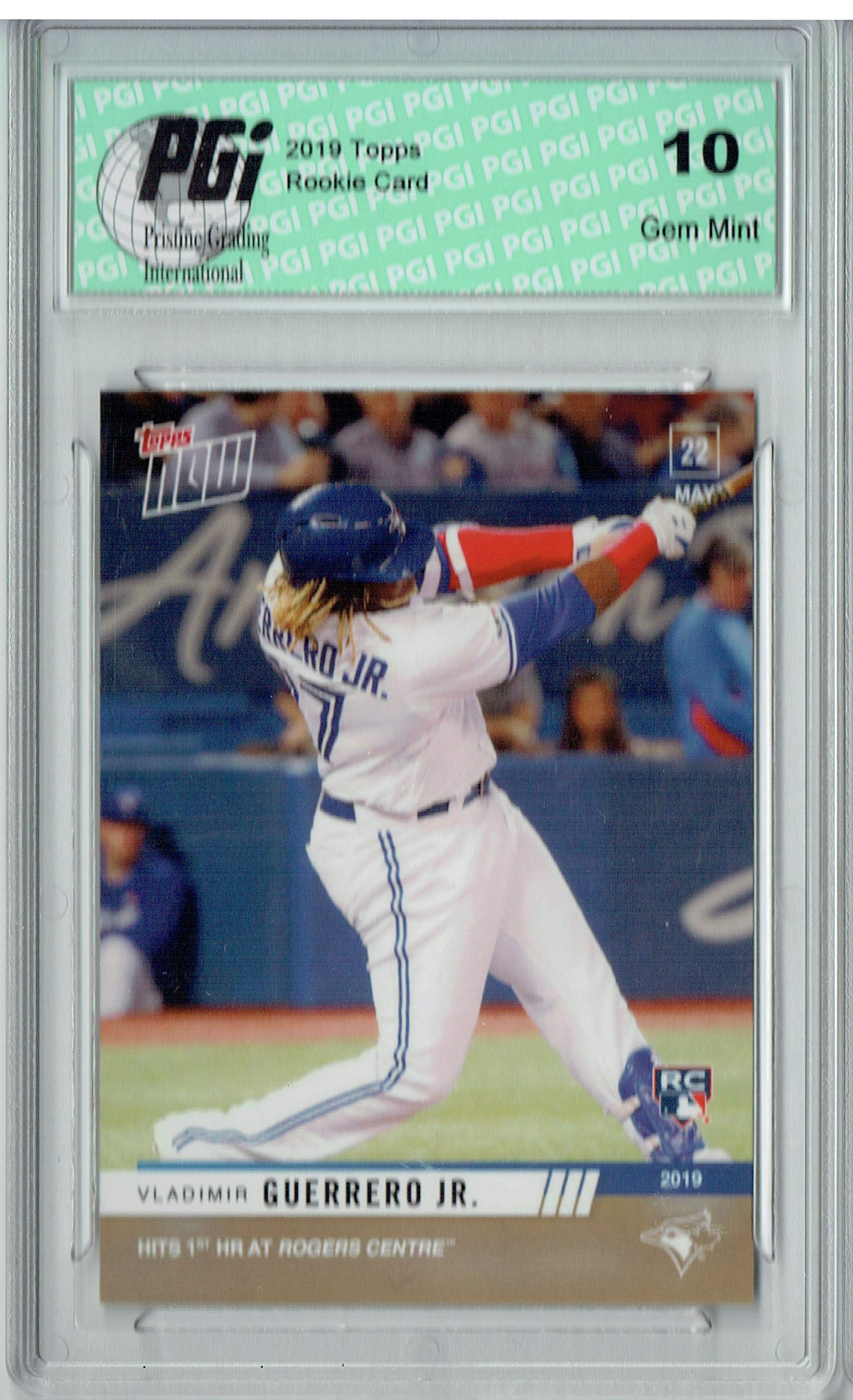 2019 Topps Now #262 Vladimir Guerrero Jr. Rookie Card - PGI 10 Gem Mint (Limited Edition 2197) - Perfect for Baseball Card Collectors & Sports Memorabilia Enthusiasts