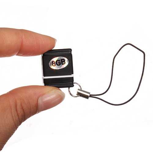 8GB Mini USB 2.0 Flash Drive - Portable Memory Stick for Data Storage, File Transfer - Perfect for Laptops, Computers, Office & School Use