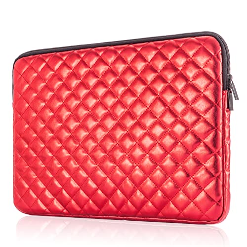 Red Quilted
