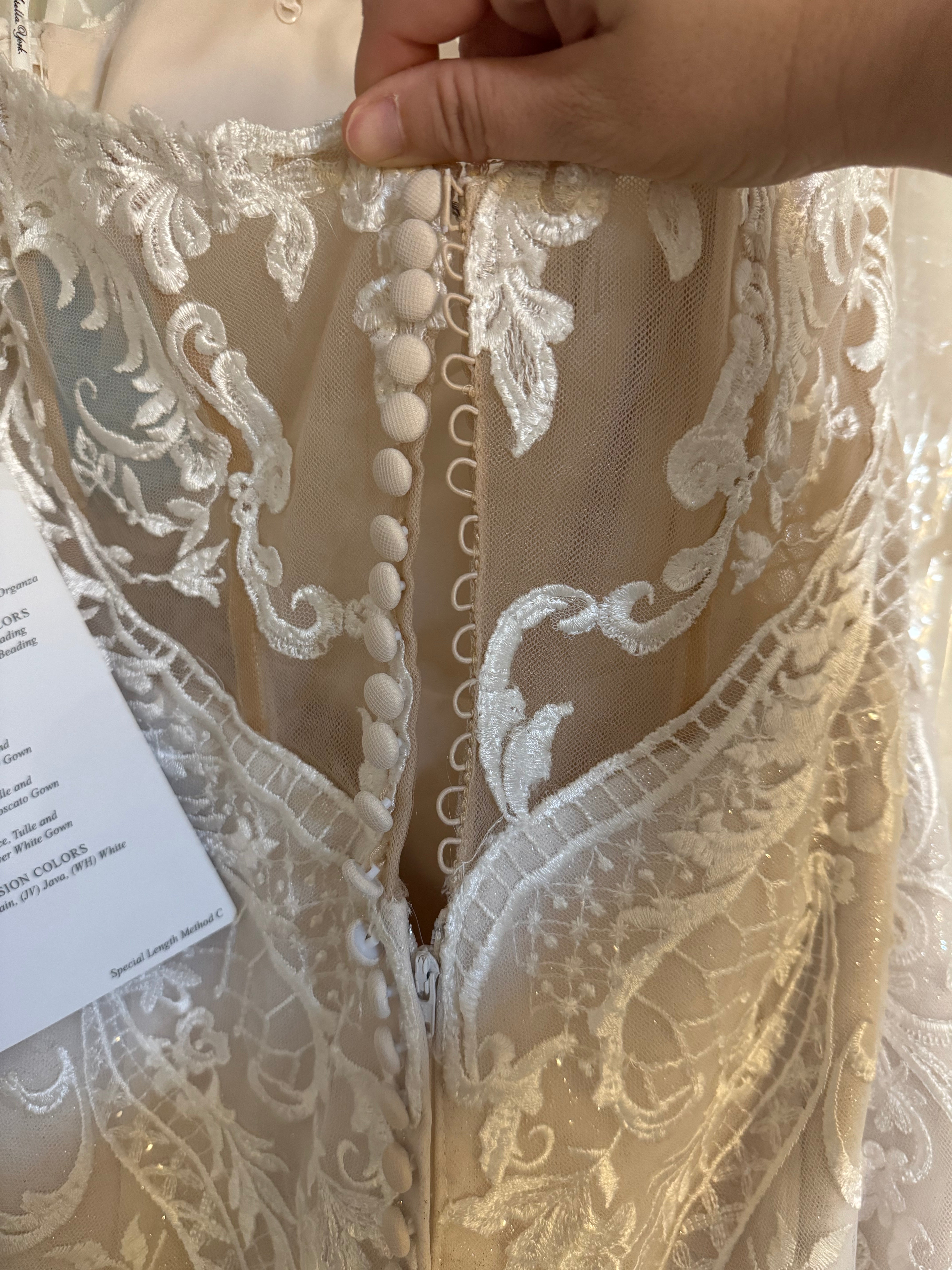 Stella York 6979 Elegant Wedding Gown with Lace Detailing - Perfect for Brides, Formal Events & Special Occasions