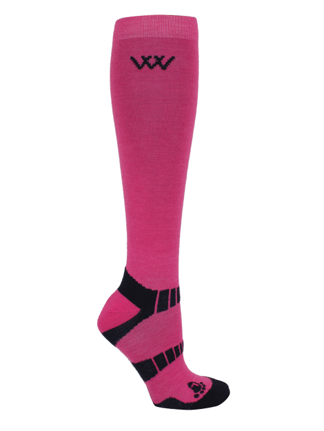 Woof Wear Long Winter Riding Socks for Equestrians - Warm Fleece-Lined Horse Riding Socks for Women & Men - Perfect for Cold Weather Riding, Horse Shows, and Stable Work
