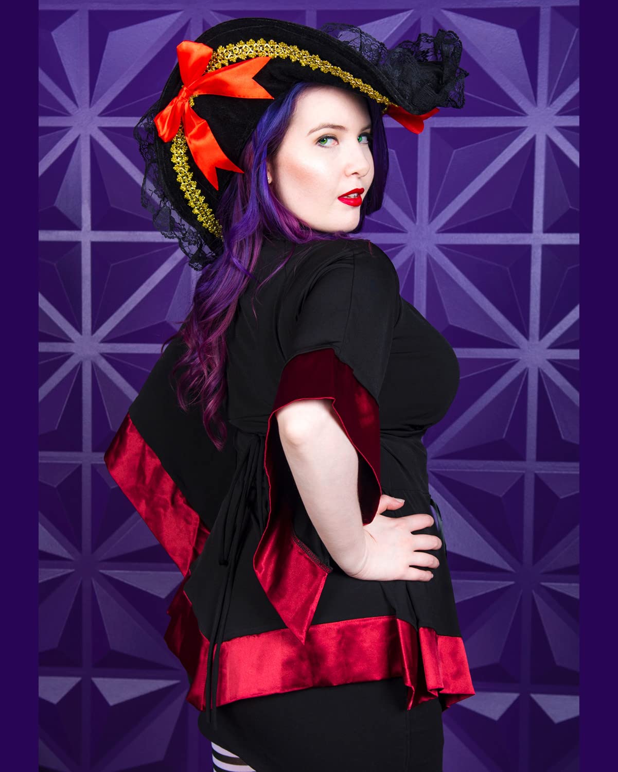 Victorian Gothic Corset Top for Women - Elegant Medieval Courtly Tunic for Halloween, Cosplay & Everyday Wear | Perfect for Renaissance Faires, LARP Events & Gothic Fashion