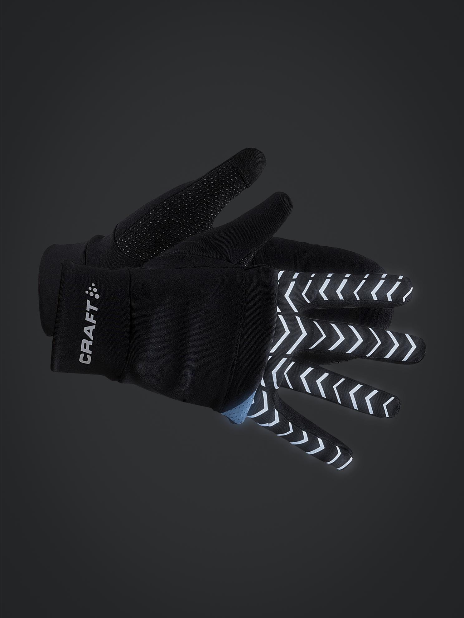 ADV LUMEN HYBRID GLOVE - High-Performance Cycling & Running Gloves for Men & Women - Touchscreen Compatible, Breathable & Lightweight for Outdoor Sports & Fitness Training
