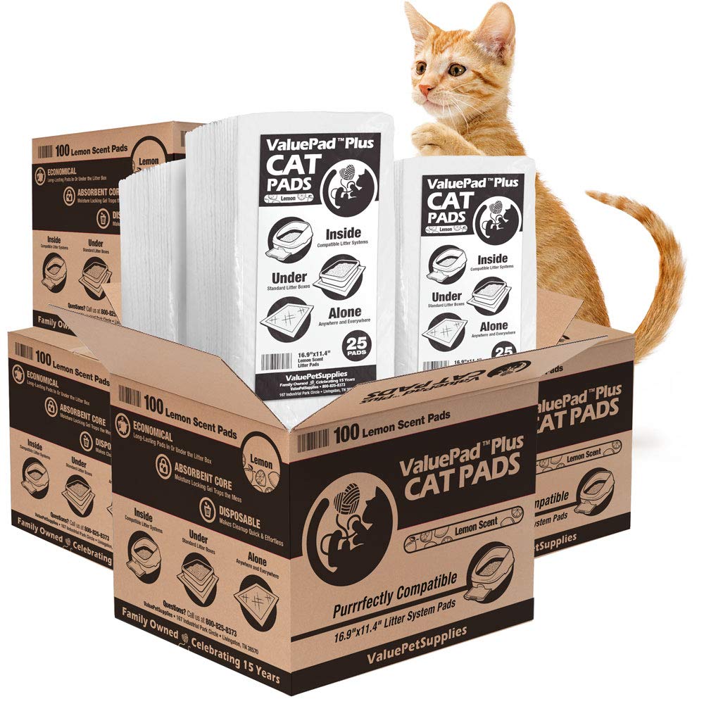Premium Cat Litter Pads 16.9x11.4 Inch - Super Absorbent Quick-Dry Gel Pads for Tidy Cats Breeze System | Breeze Compatible Refills | Odor Control for Multiple Cats | Perfect for Home, Travel & Small Spaces