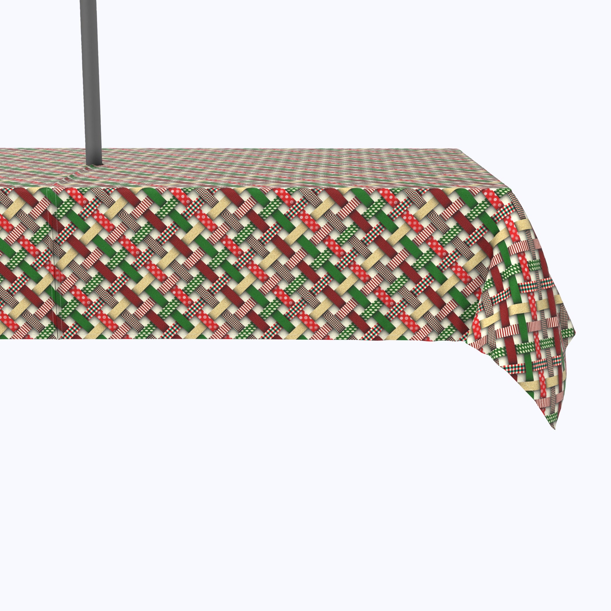 Festive Christmas Ribbons & Outdoor Tablecloths - Holiday Decorations for Parties, Gifts & Home Decor