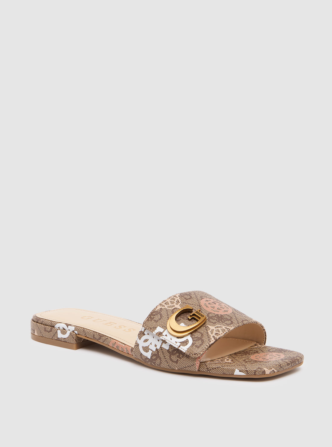 Premium Brown Leather Toco Sandals with Logo - Comfortable & Stylish for Beach, Vacation & Summer Outfits