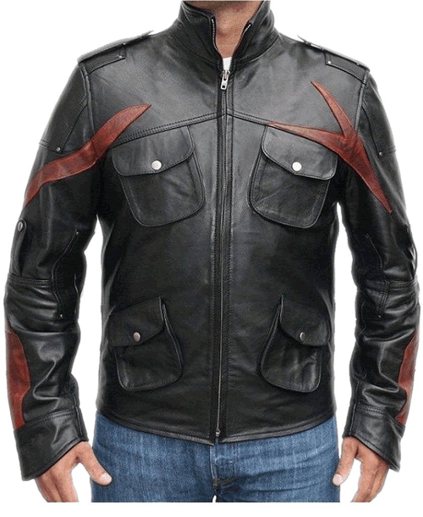 Coolhides Men's Alex Mercer Genuine Leather Jacket – Stylish & Durable Outerwear for Motorcycle Riding, Casual Wear & Outdoor Adventures