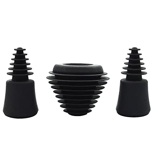 Universal Silicone Cleaning Plugs & Caps for Glass Tubes - Storage & Cleaning Set (1 Pack) - Perfect for Lab & Kitchen Use