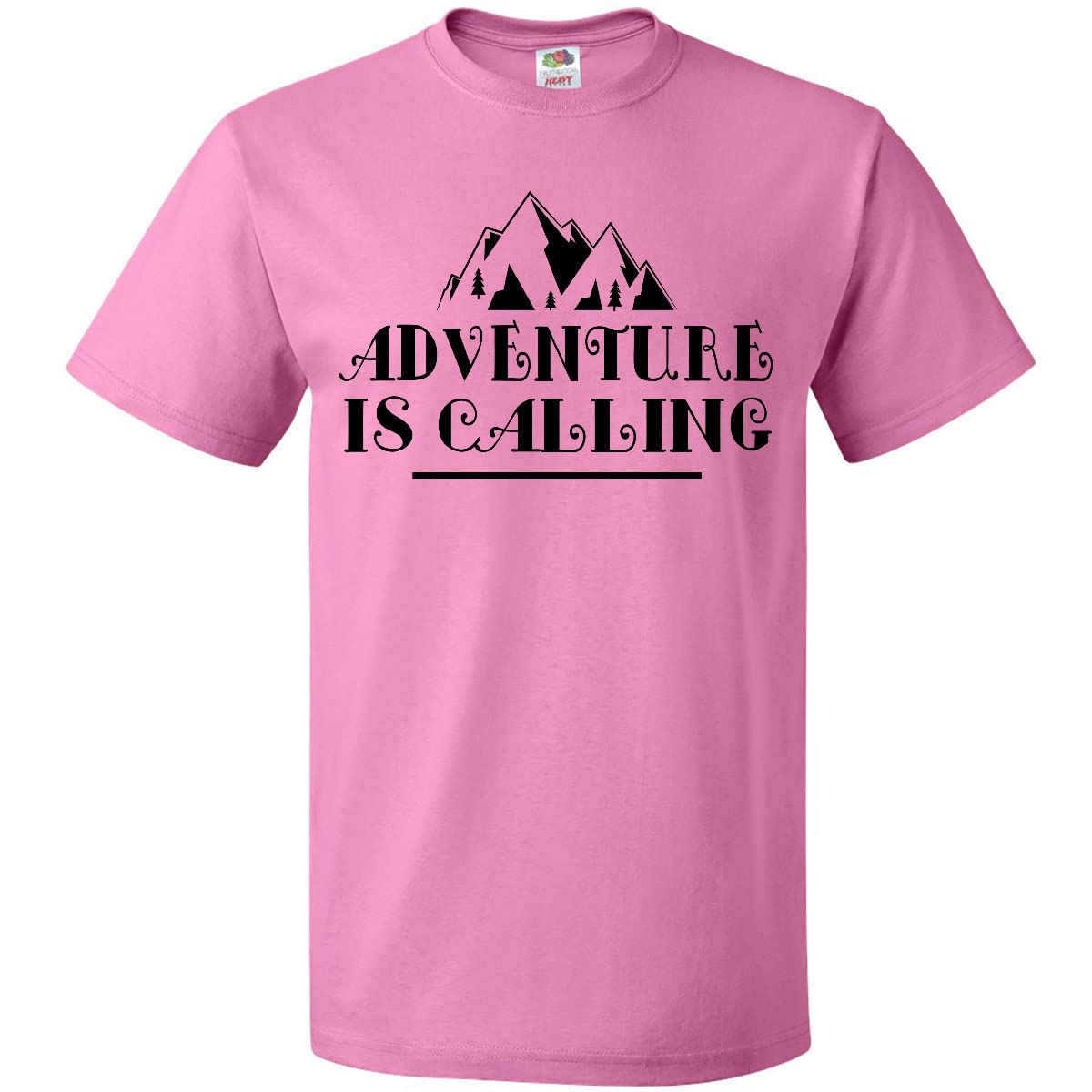 Inktastic 'Adventure is Calling' Camping & Hiking Graphic T-Shirt for Men & Women - Perfect for Outdoor Activities, Travel & Nature Enthusiasts