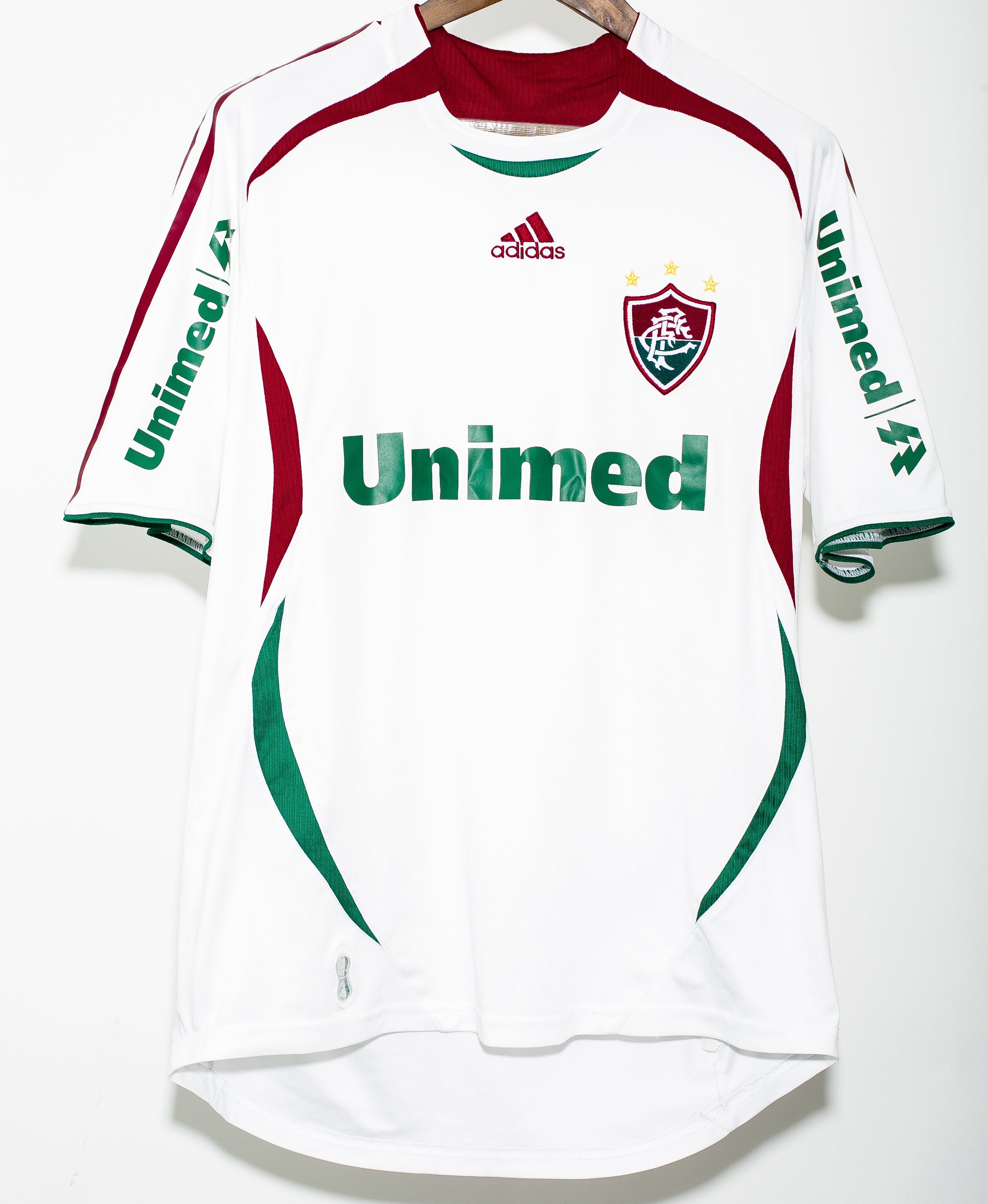 2006-2007 Fluminense FC Away Soccer Jersey Size L - Vintage Football Shirt for Fans & Collectors - Perfect for Matches, Gifts & Retro Sports Fashion