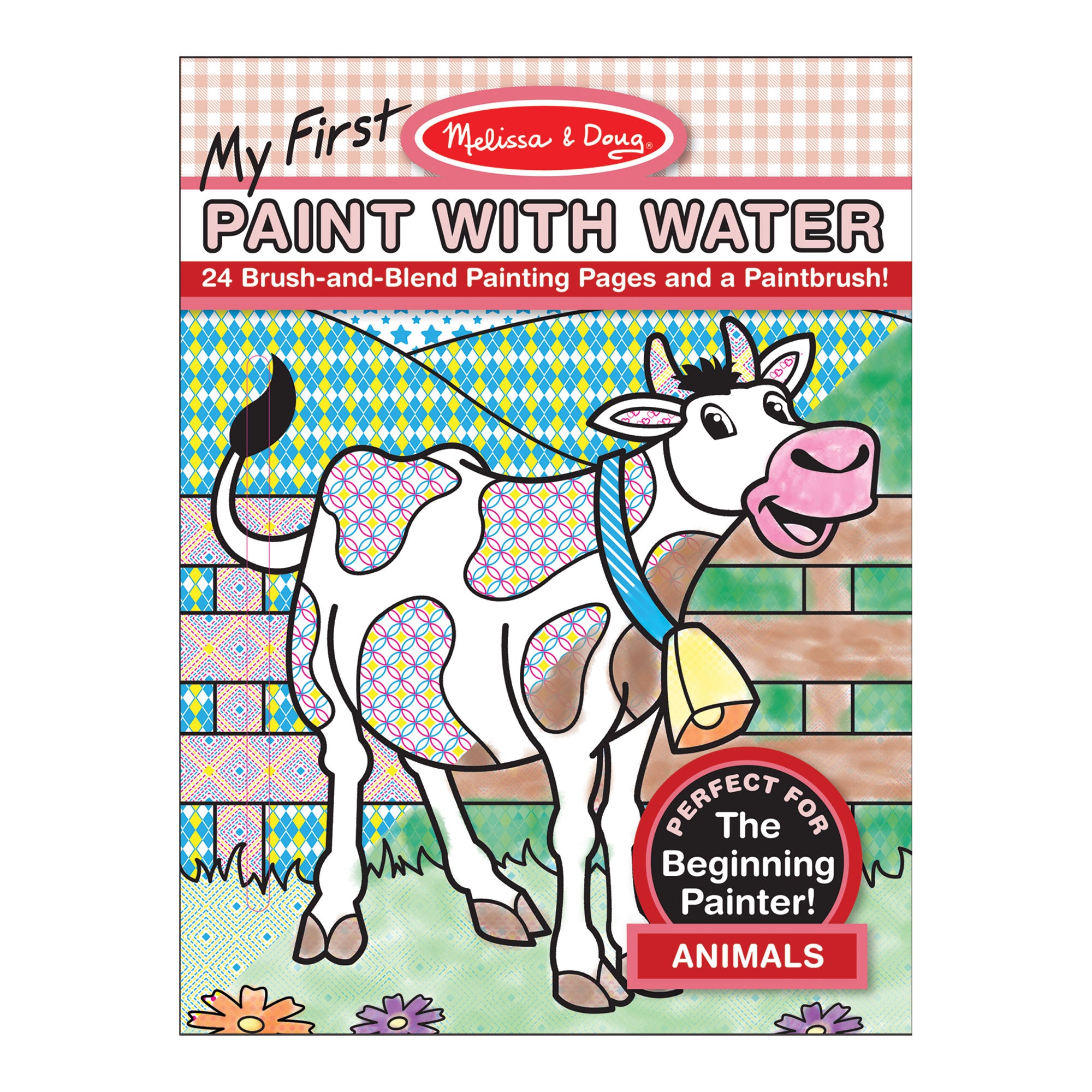 My First Paint with Water Animals - Fun & Easy Watercolor Activity Book for Kids - Perfect for Travel, Home & Classroom Art Projects