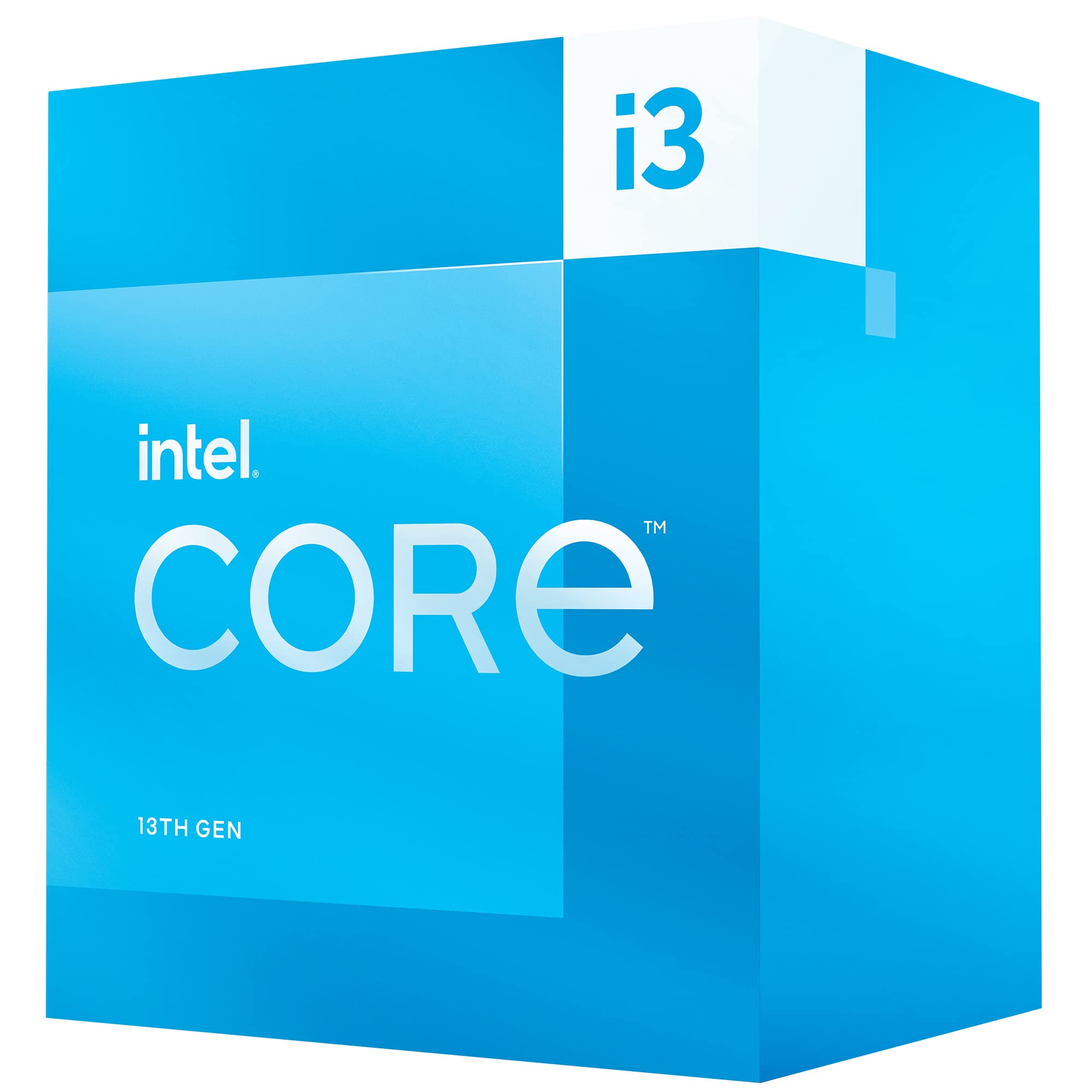 Intel Core i3-13100 Desktop Processor - 4 Cores, 12MB Cache, Up to 4.5 GHz | Ideal for Home Office, Gaming & Productivity PCs
