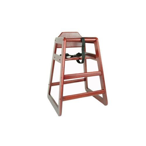 Thunder Group WDTHHC020 Adjustable Height Baby High Chair with Tray - Safe & Comfortable for Toddlers - Perfect for Dining, Feeding, and Playtime at Home