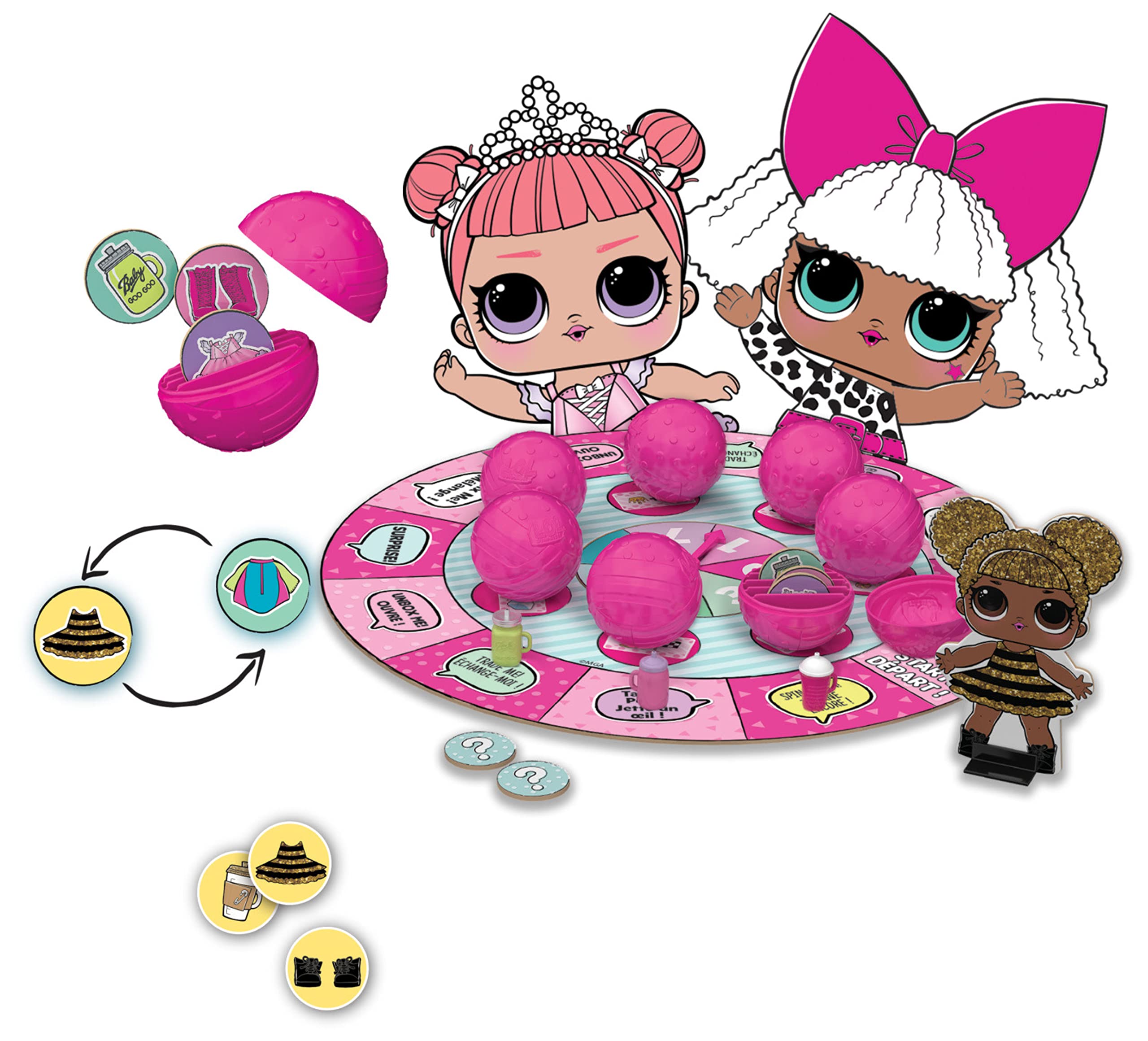 Spin Master L.O.L. Surprise Dolls - Small Collectible Toy with 7 Surprises (20097705) | Perfect for Kids Birthday Gifts & Party Favors