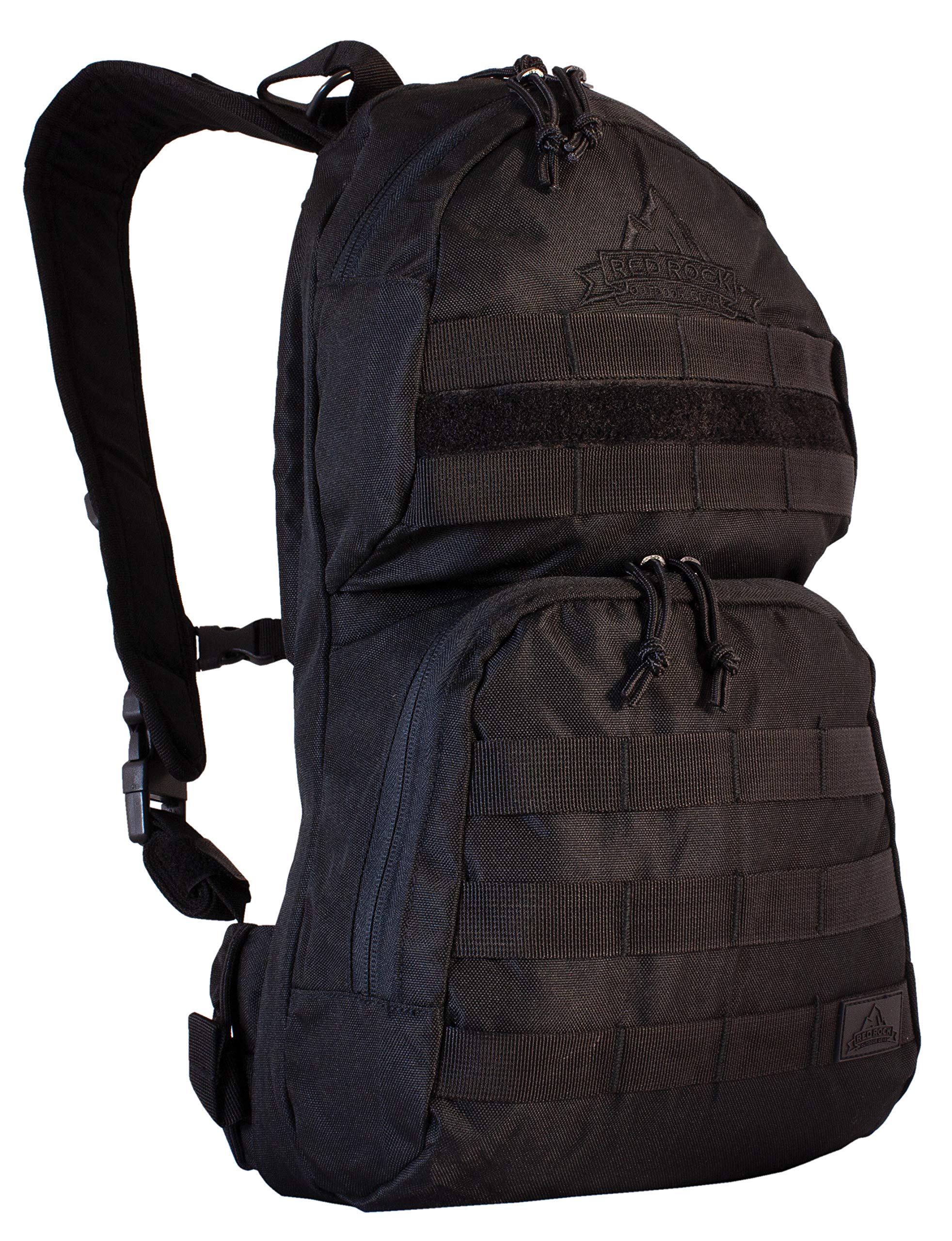 Red Rock Outdoor Gear Cactus Hydration Pack - Lightweight, Durable Black Backpack for Hiking, Cycling & Outdoor Adventures