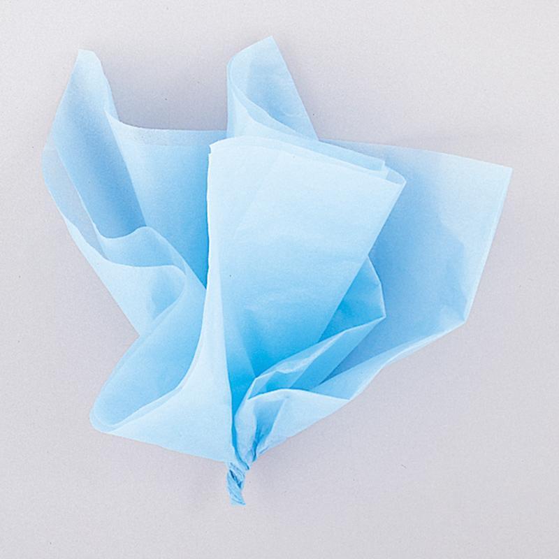 Premium Soft Baby Blue Tissue Paper Sheets - 100-Pack for Gift Wrapping, Party Decorations & Crafting | Eco-Friendly & Hypoallergenic
