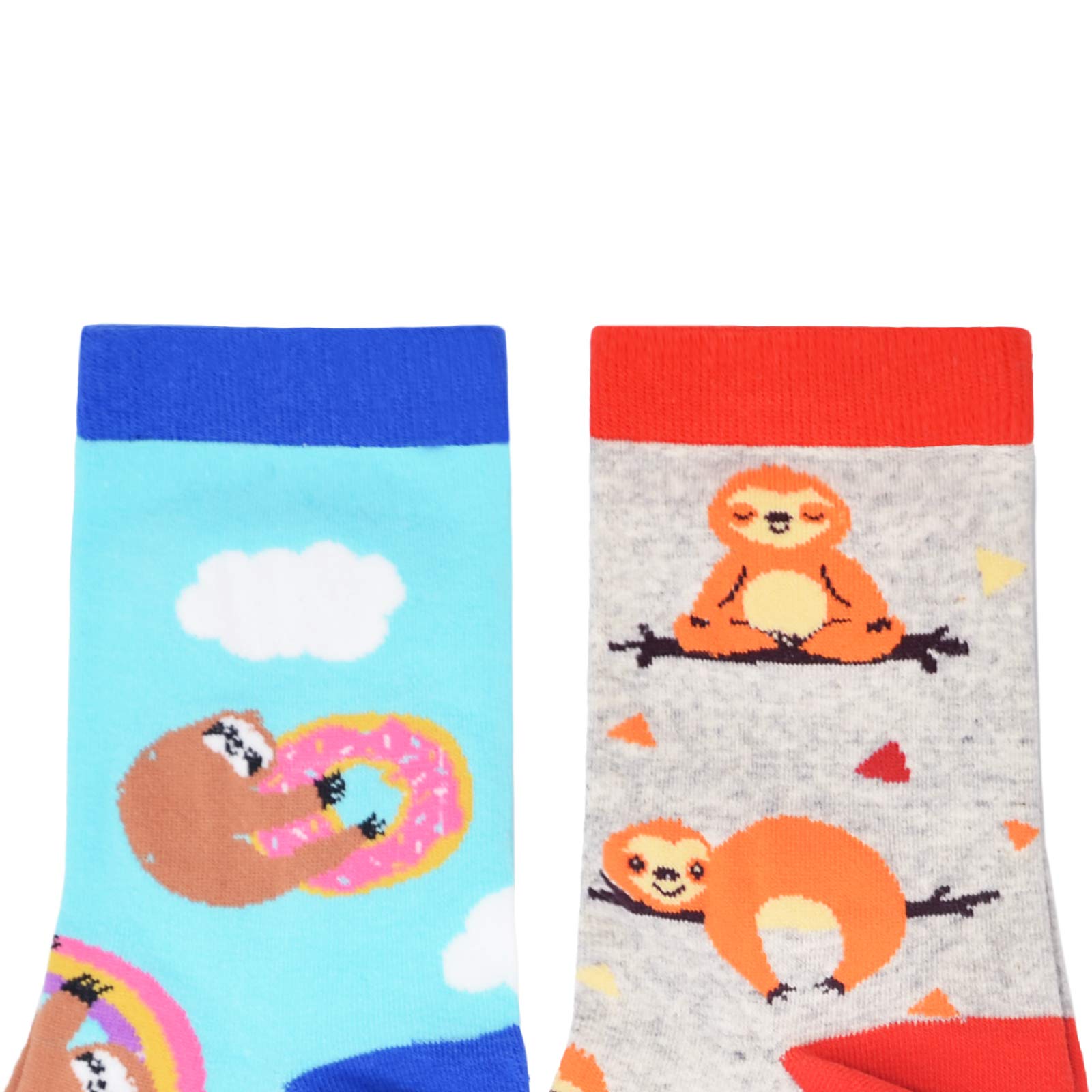 Funny Cute Socks for Women - 5 Pairs Pack | Moyel Comfortable Novelty Socks | Perfect Gift for Her, Christmas, Birthday & Everyday Wear
