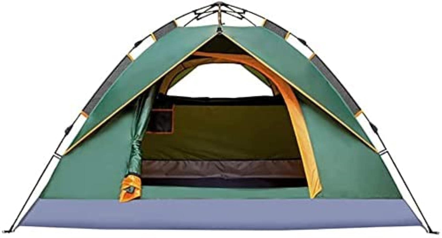 2-3 Person Lightweight Automatic Pop-Up Camping Tent - Double Layer Waterproof with Carry Bag - Perfect for Camping, Hiking & Travel Adventures