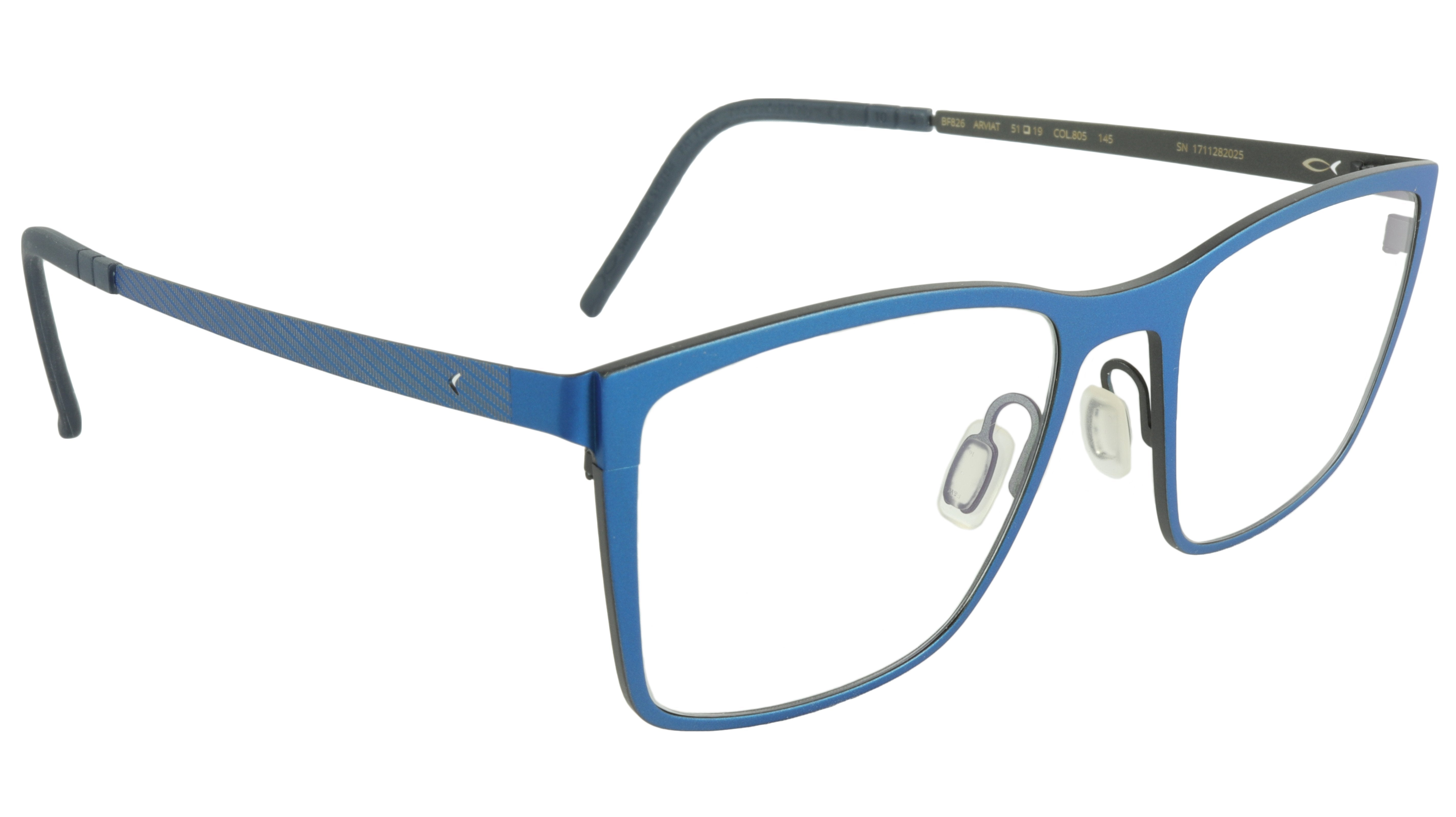 Blackfin Arviat BF826 C805 Beta Titanium Bio-Compatible Eyeglasses - Made in Italy - Lightweight & Durable Frames for Work, Travel & Everyday Wear